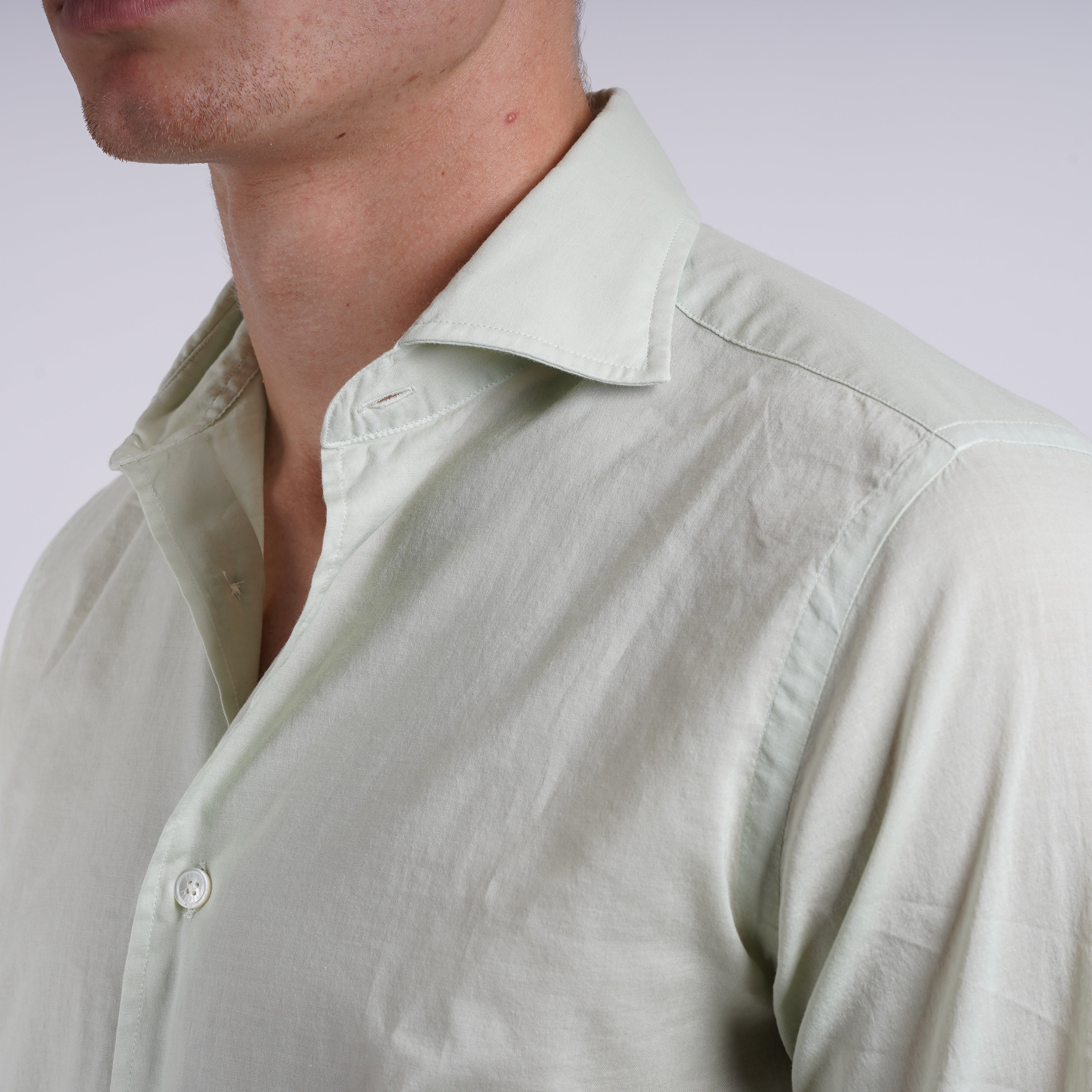 Fedeli Overhemd Lichtgroen | James Panamino