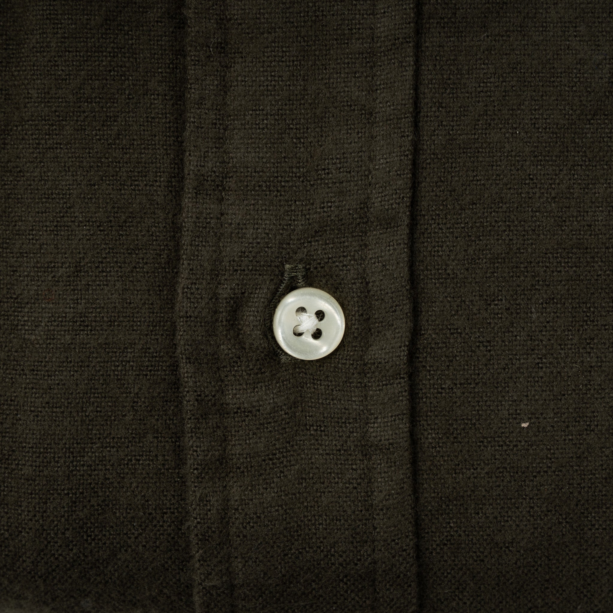 Ralph Lauren Flannel Overhemd Groen | Custom Fit