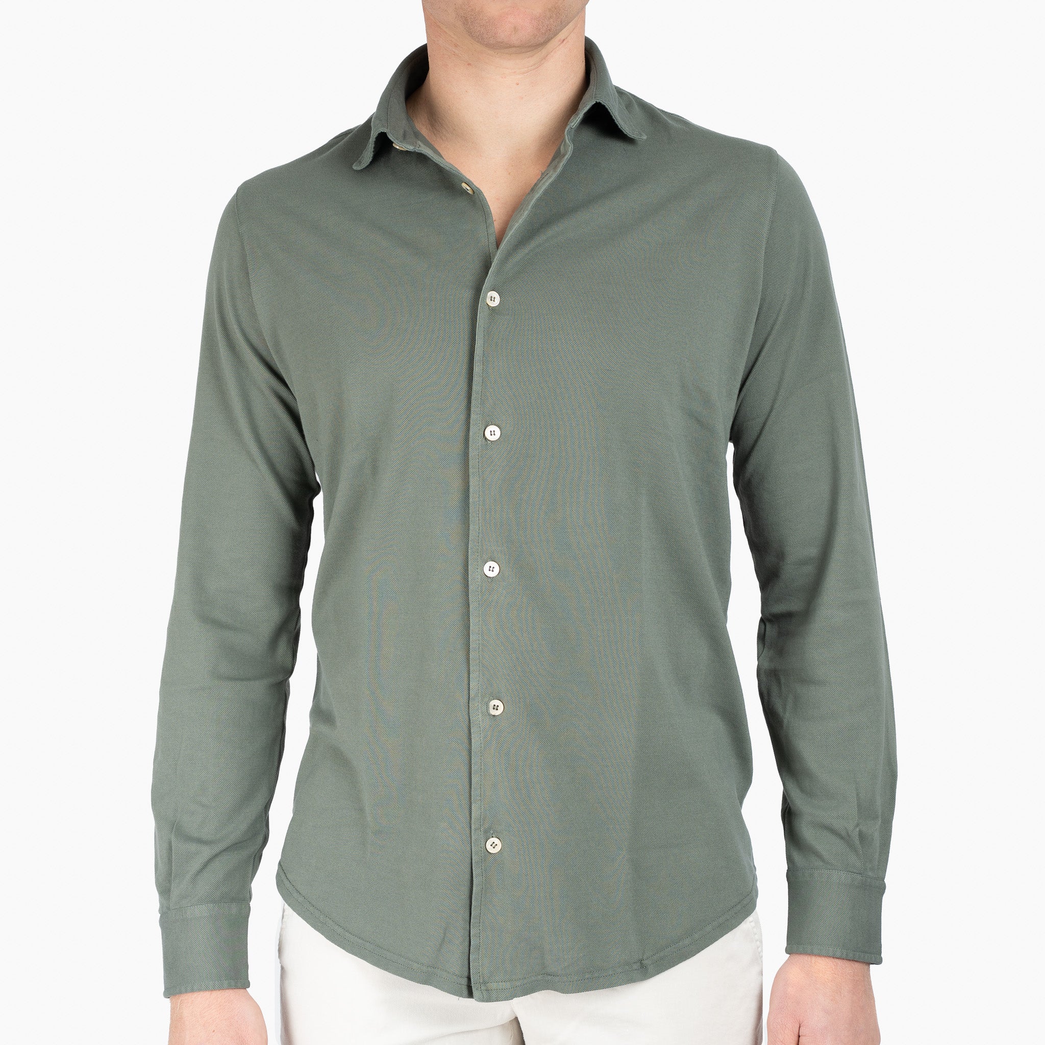 Fedeli Overhemd Groen | Steve