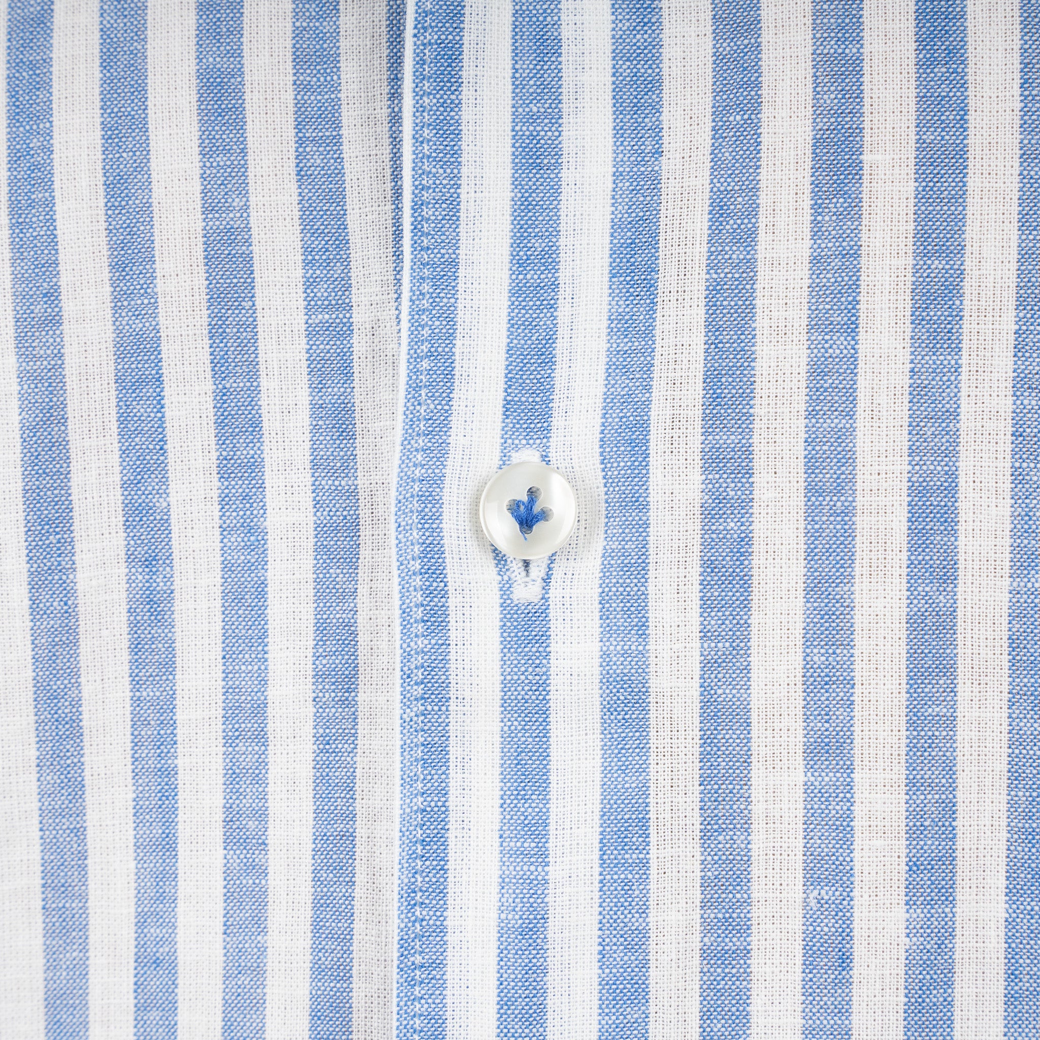 SEVEN DIALS Linnen Overhemd Blauwe Streep | Jerred