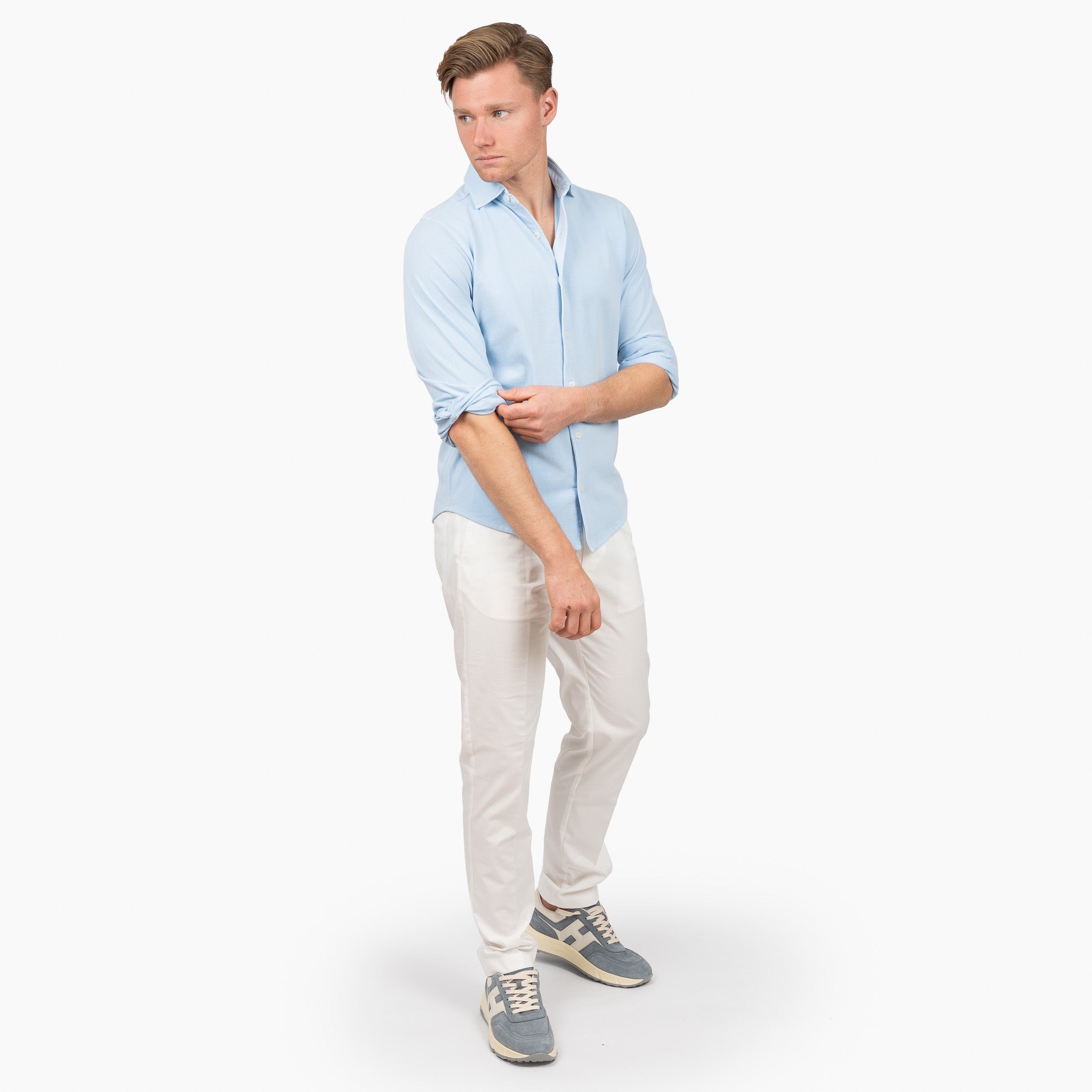 SEVEN DIALS Overhemd Lichtblauw | Caspian