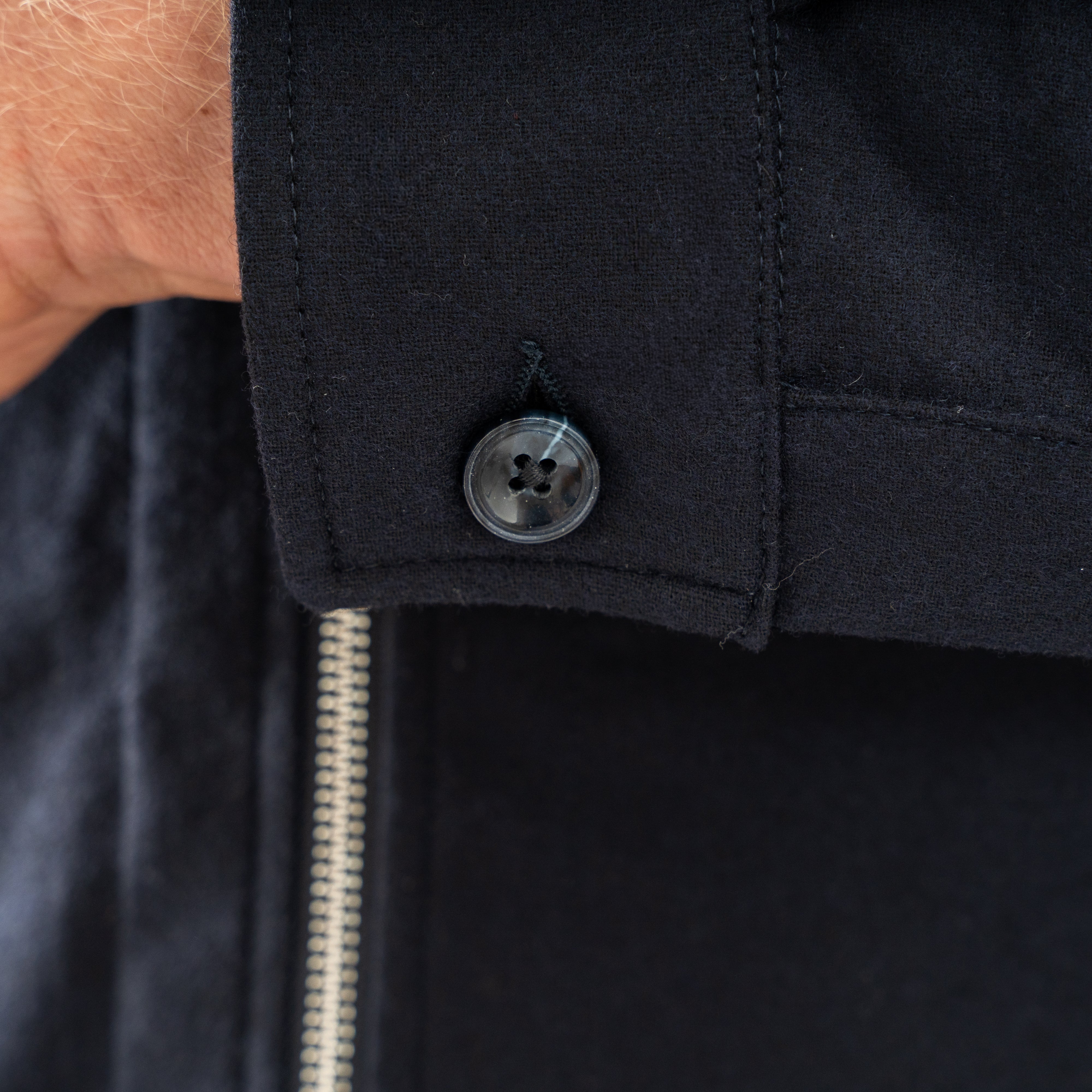 Marco Pescarolo Overshirt Donkerblauw | Urus