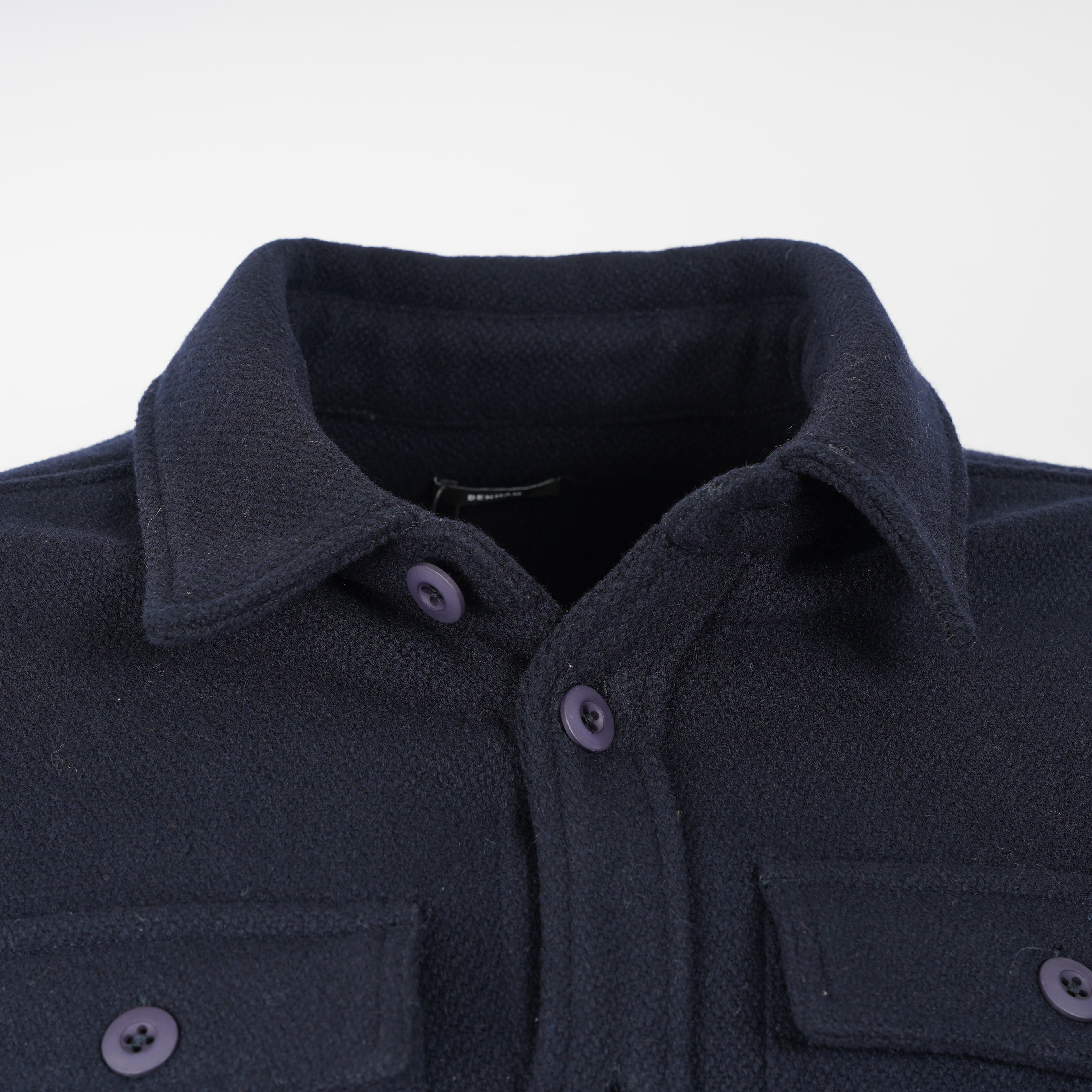 Denham Overshirt Blauw | Branson