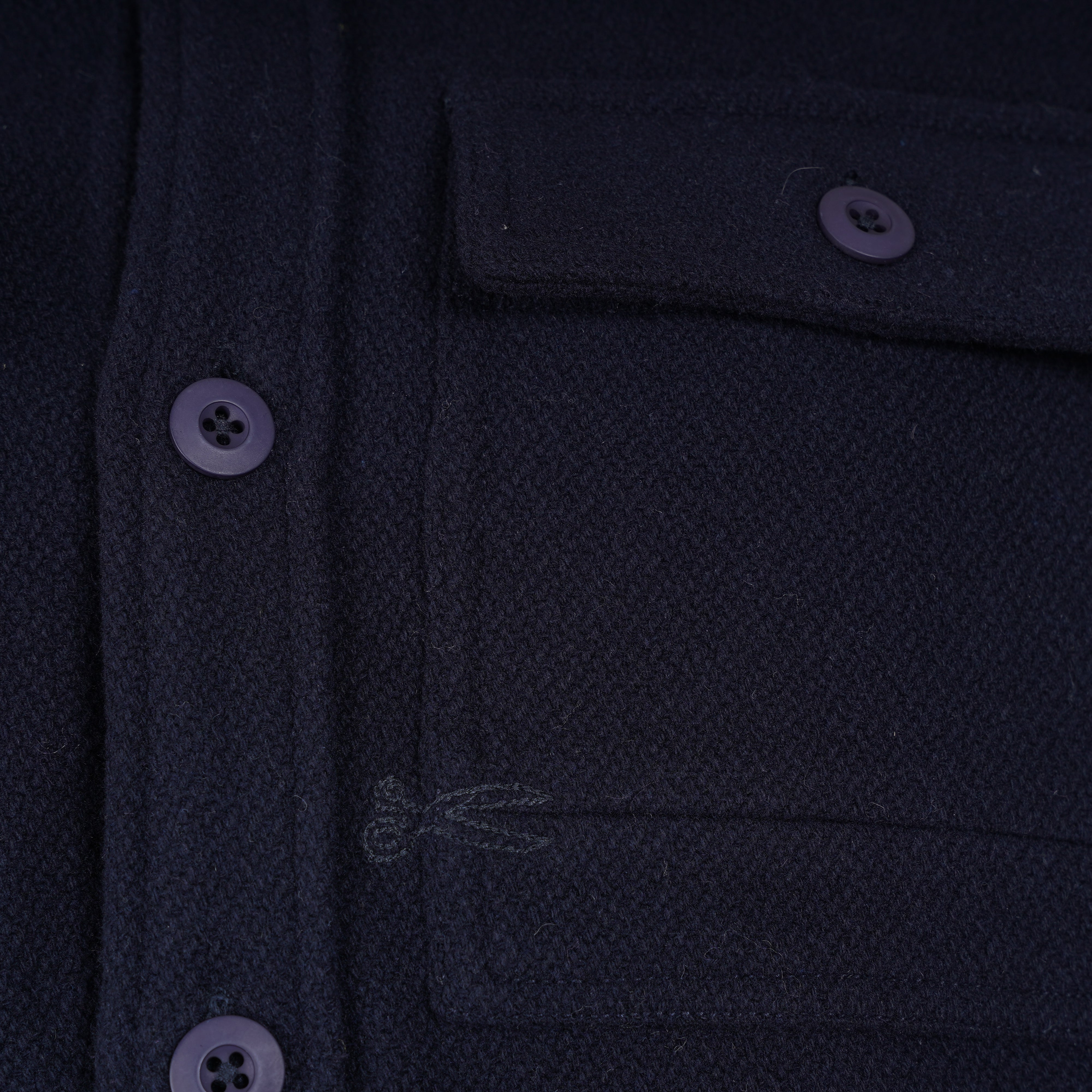 Denham Overshirt Blauw | Branson