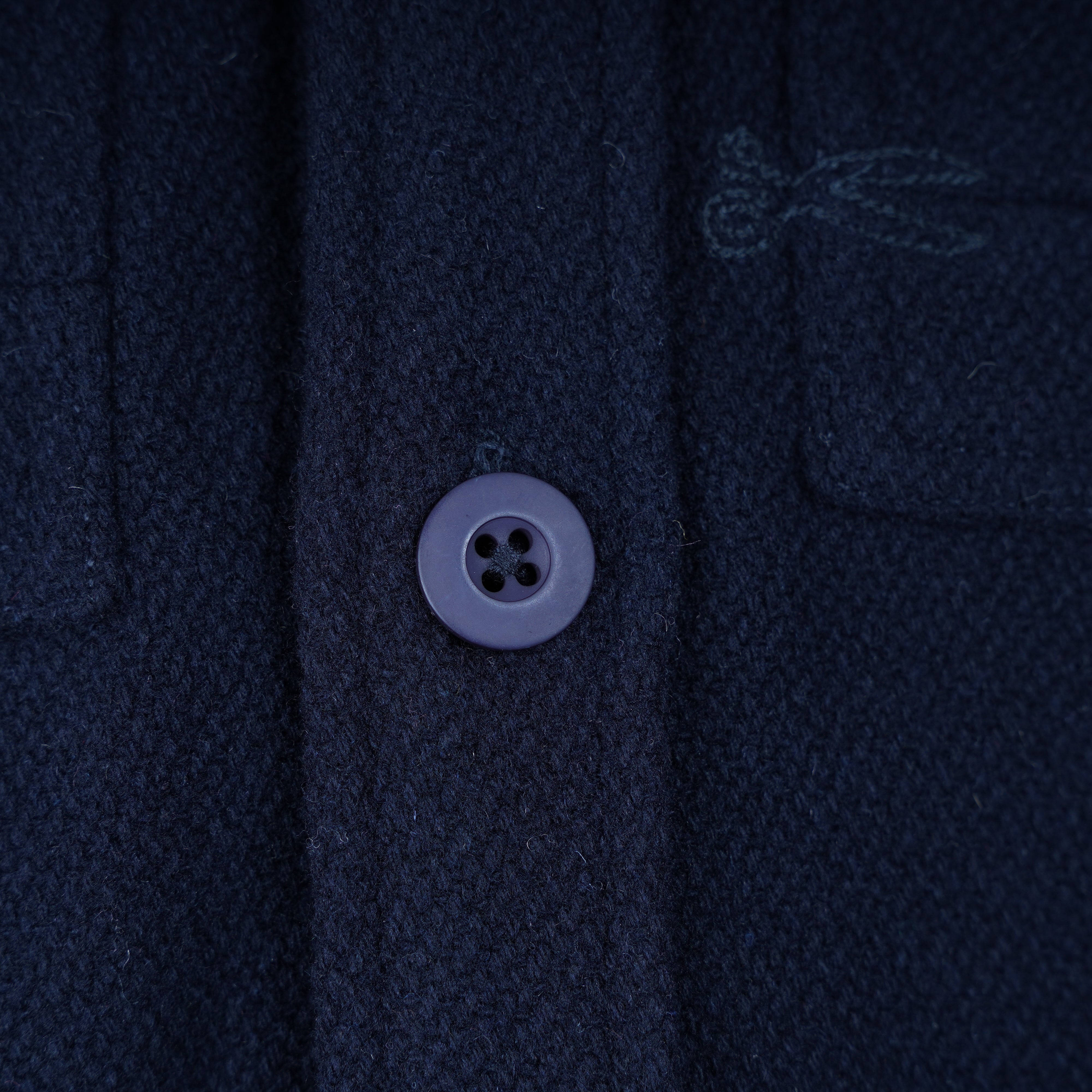 Denham Overshirt Blauw | Branson