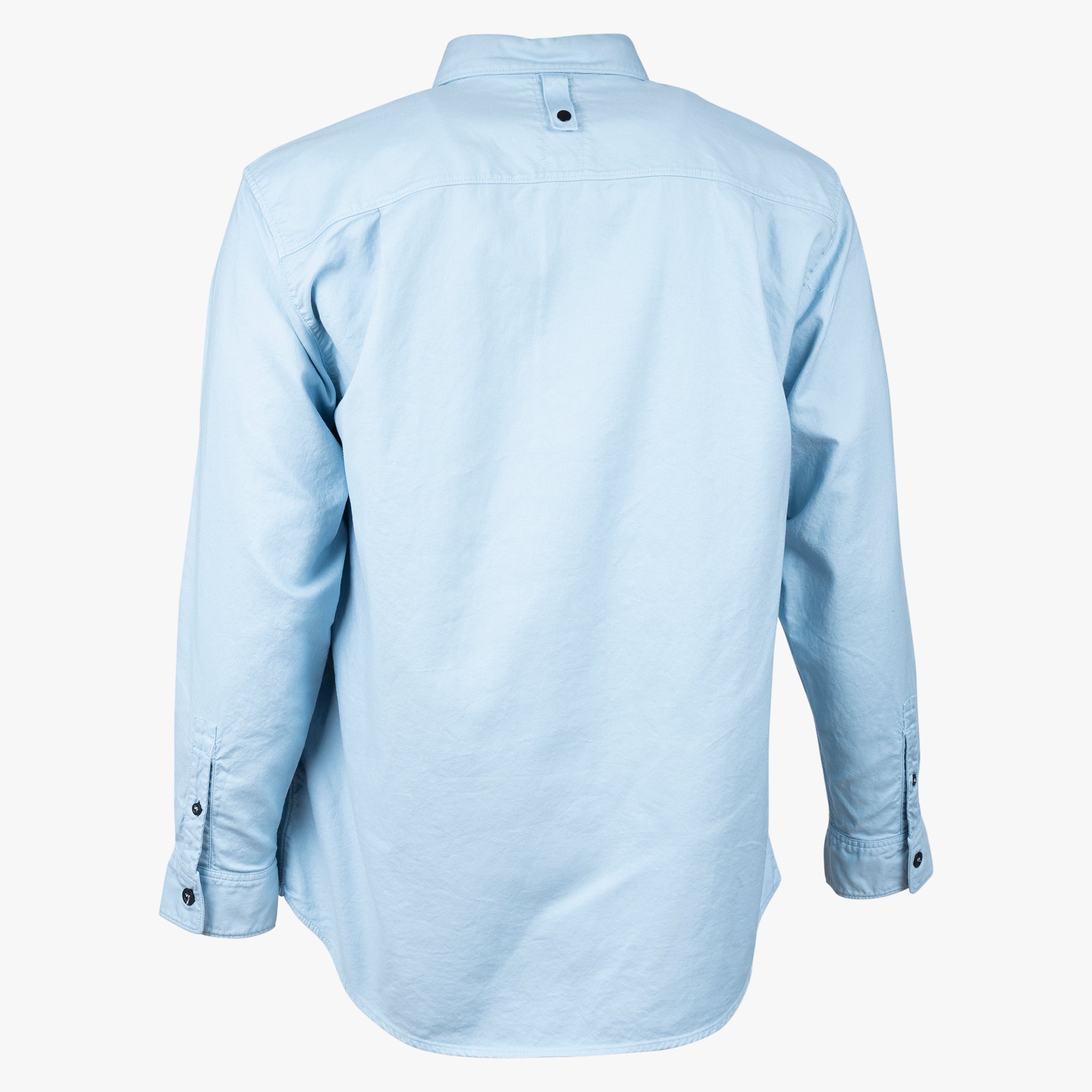 Stone Island Overhemd Lichtblauw | Organic Cotton Oxford