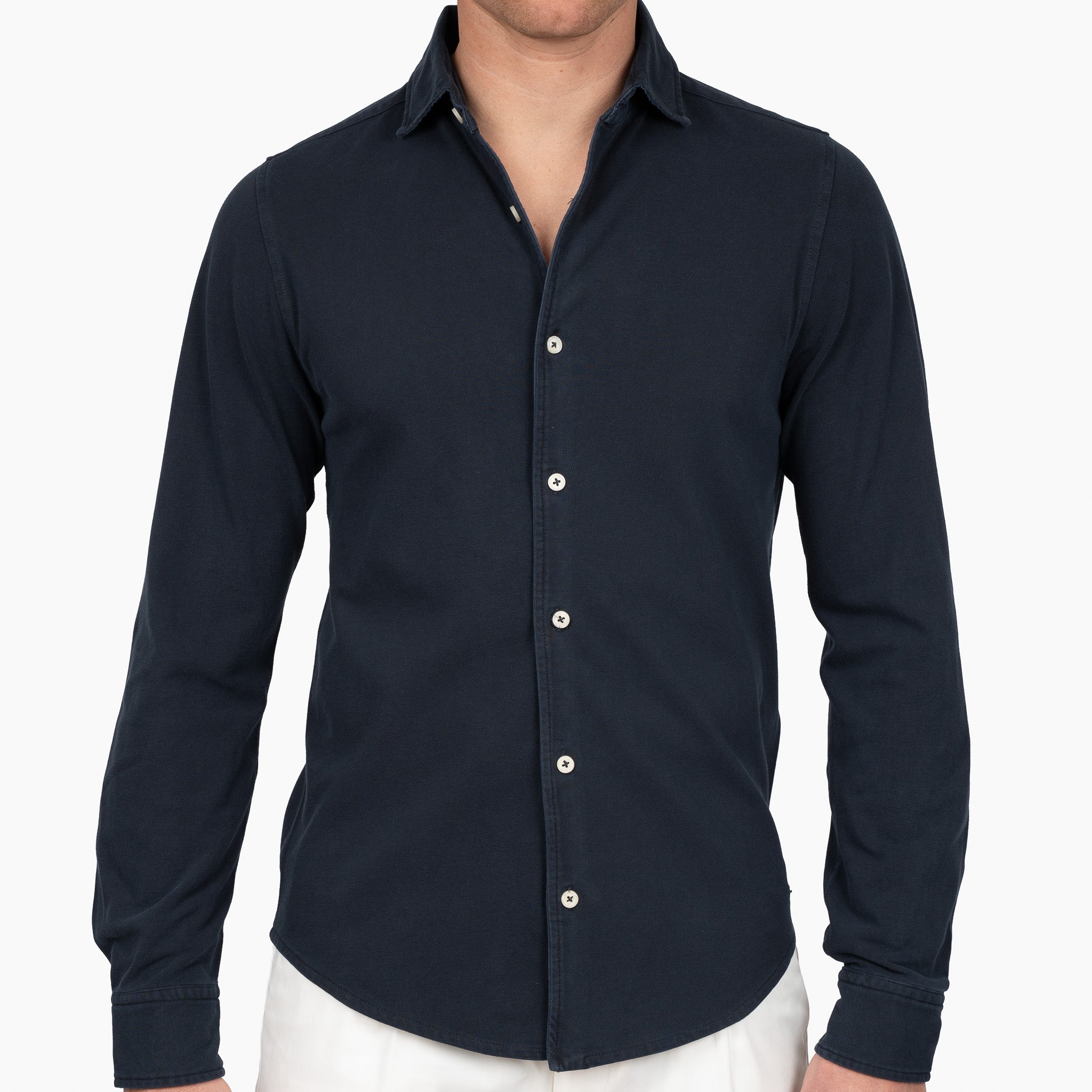 SEVEN DIALS Overhemd Donkerblauw | Caspian