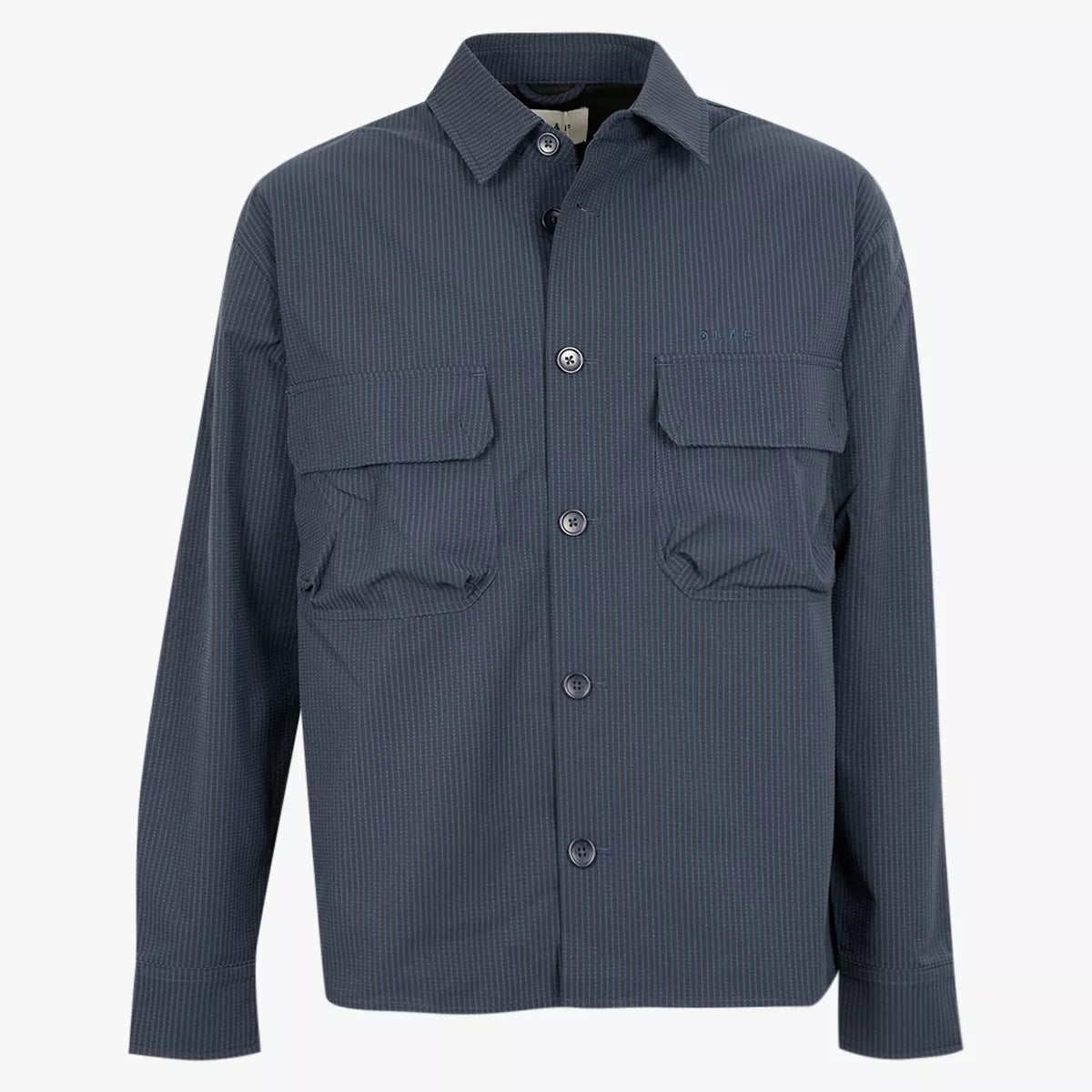 Olaf Overshirt Donkerblauw | Bonded Pocket