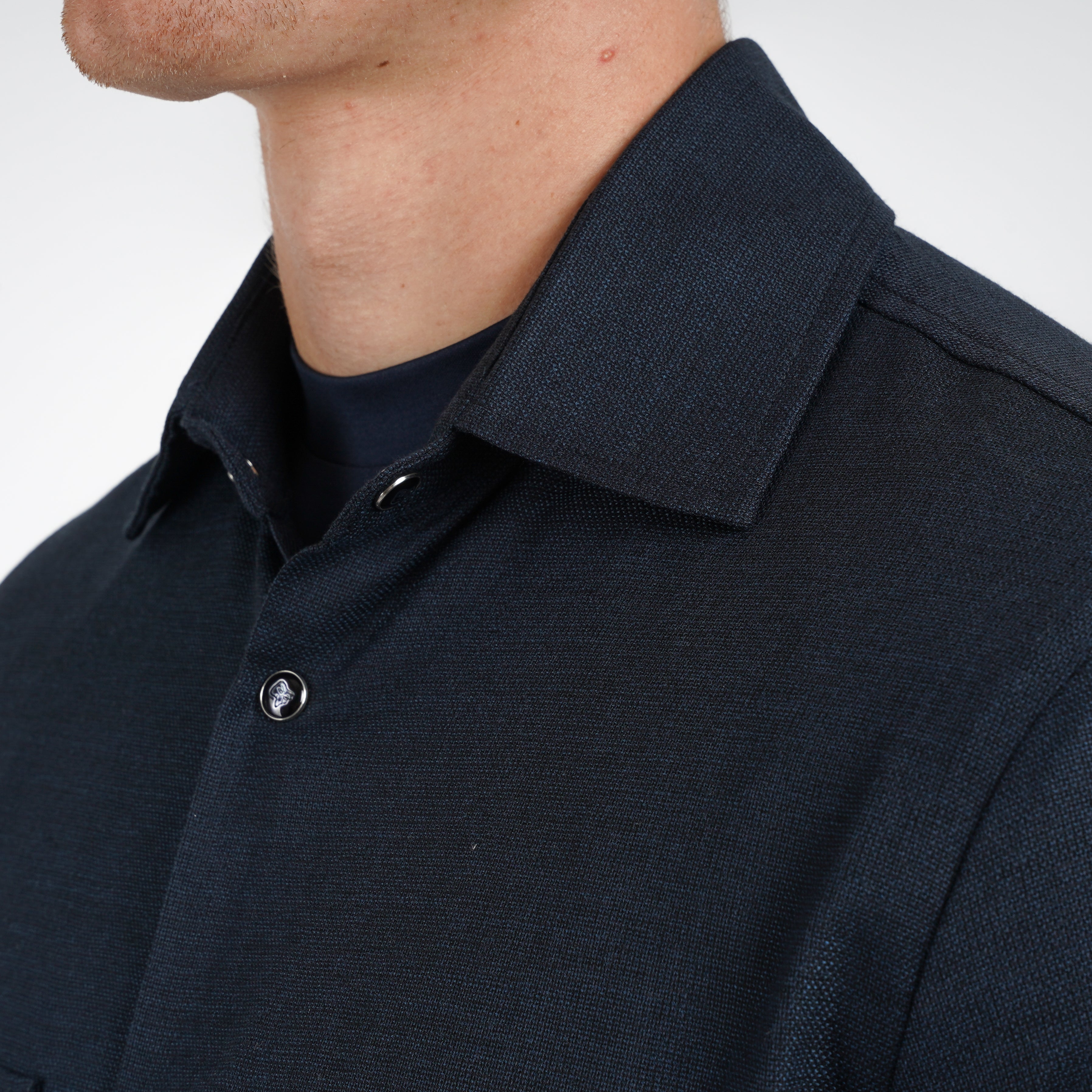 Marco Pescarolo Overshirt Blauw | Next