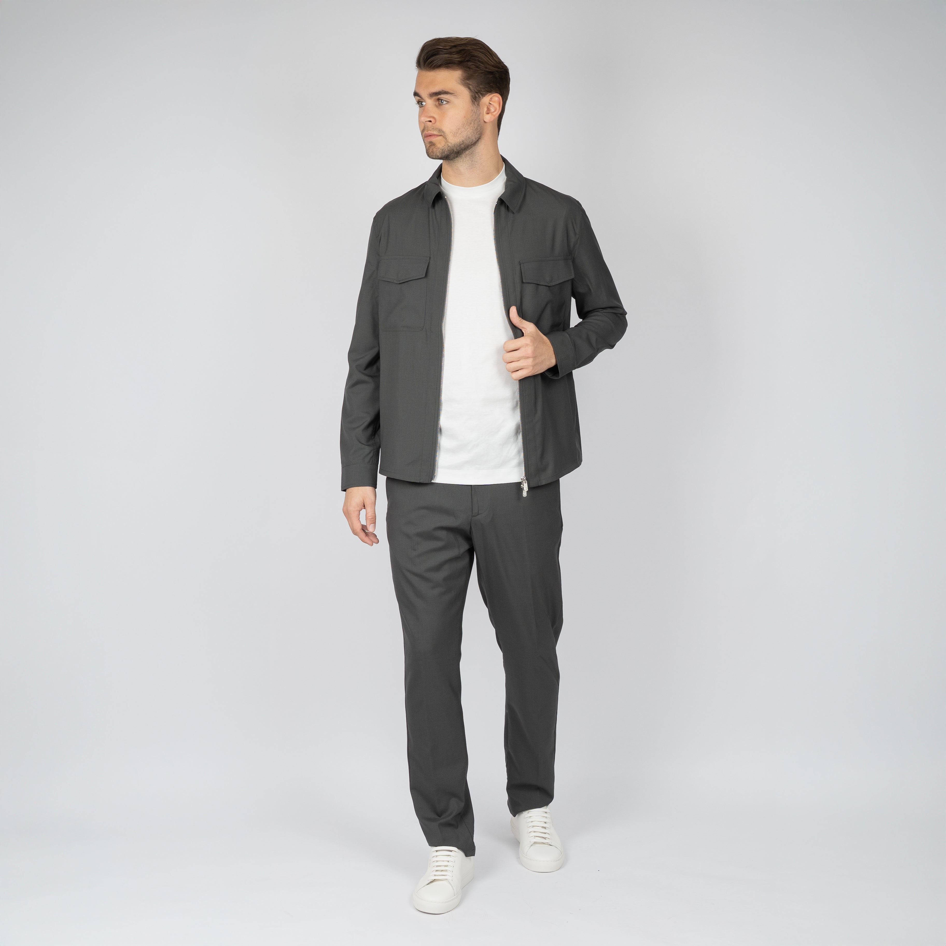 Marco Pescarolo Overshirt Groen | Urus