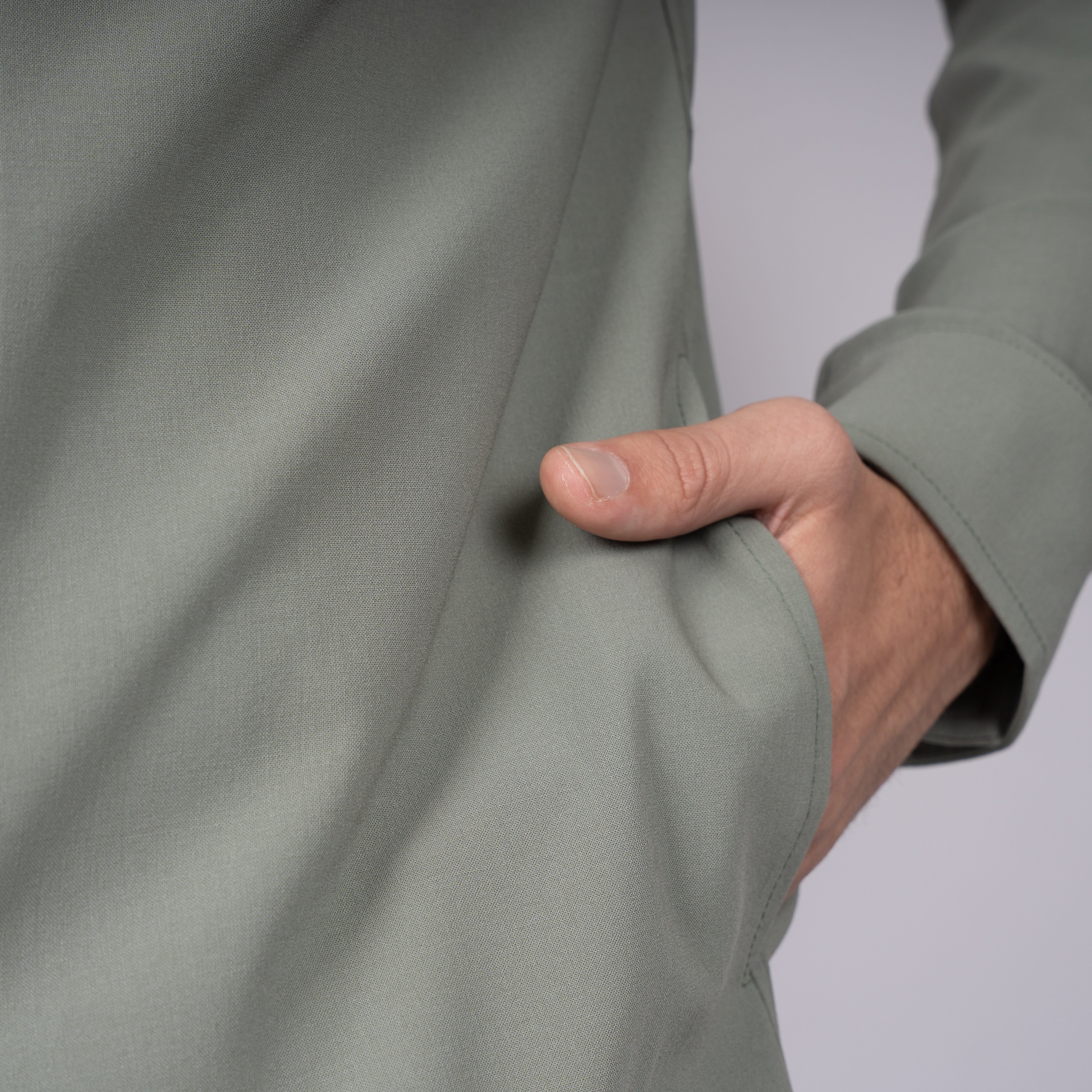 Marco Pescarolo Overshirt Lichtgroen | Avi