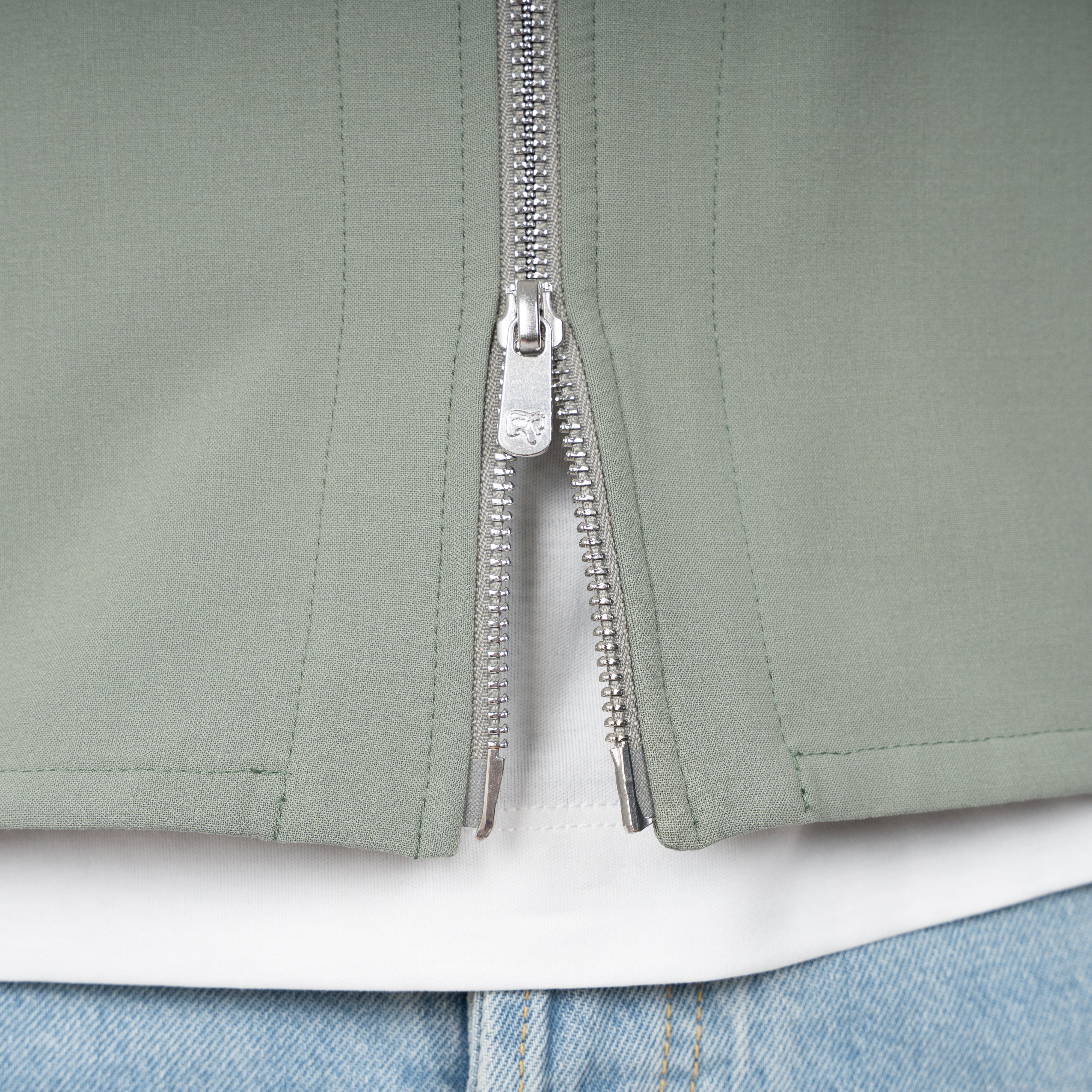 Marco Pescarolo Overshirt Lichtgroen | Avi