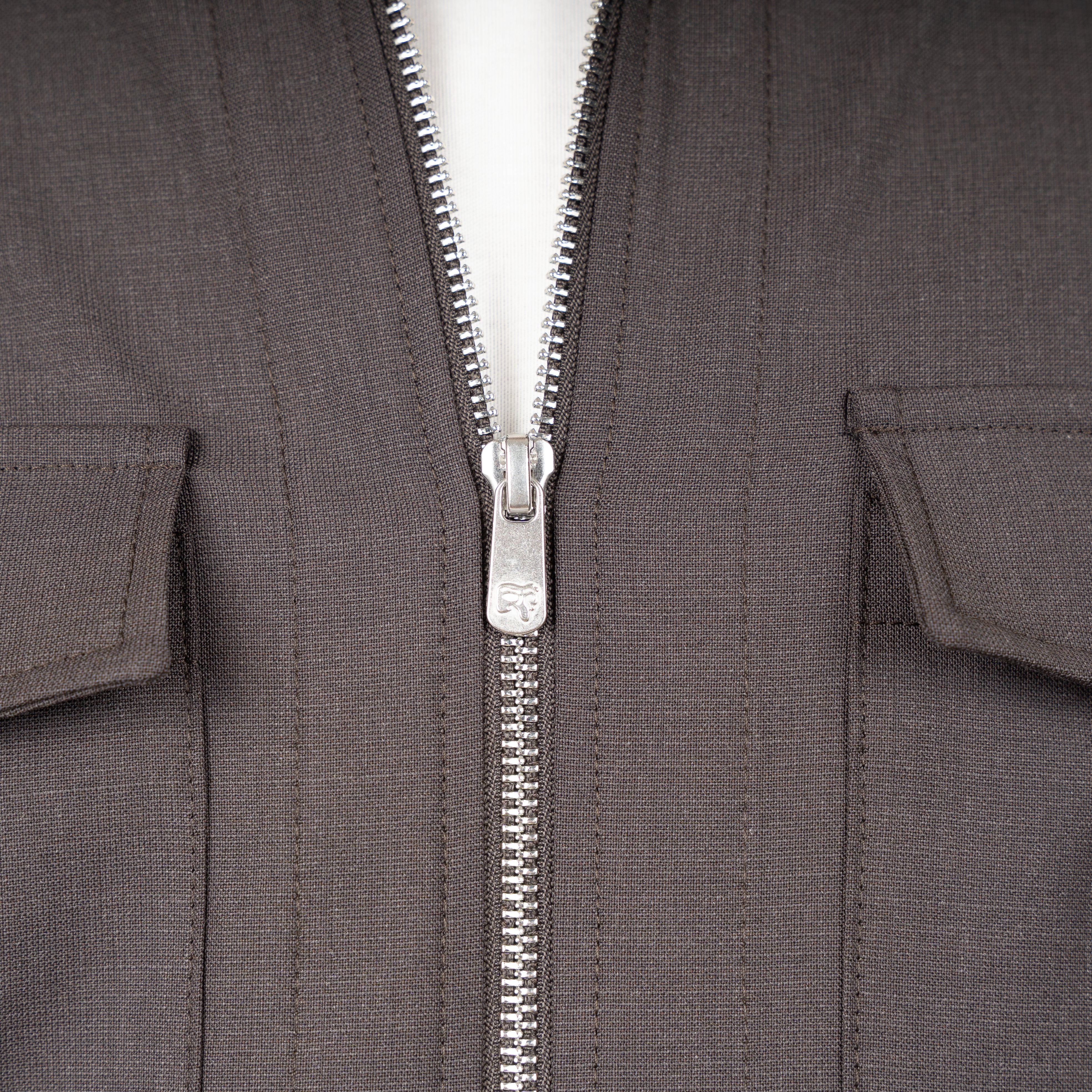 Marco Pescarolo Overshirt Bruin | Urus