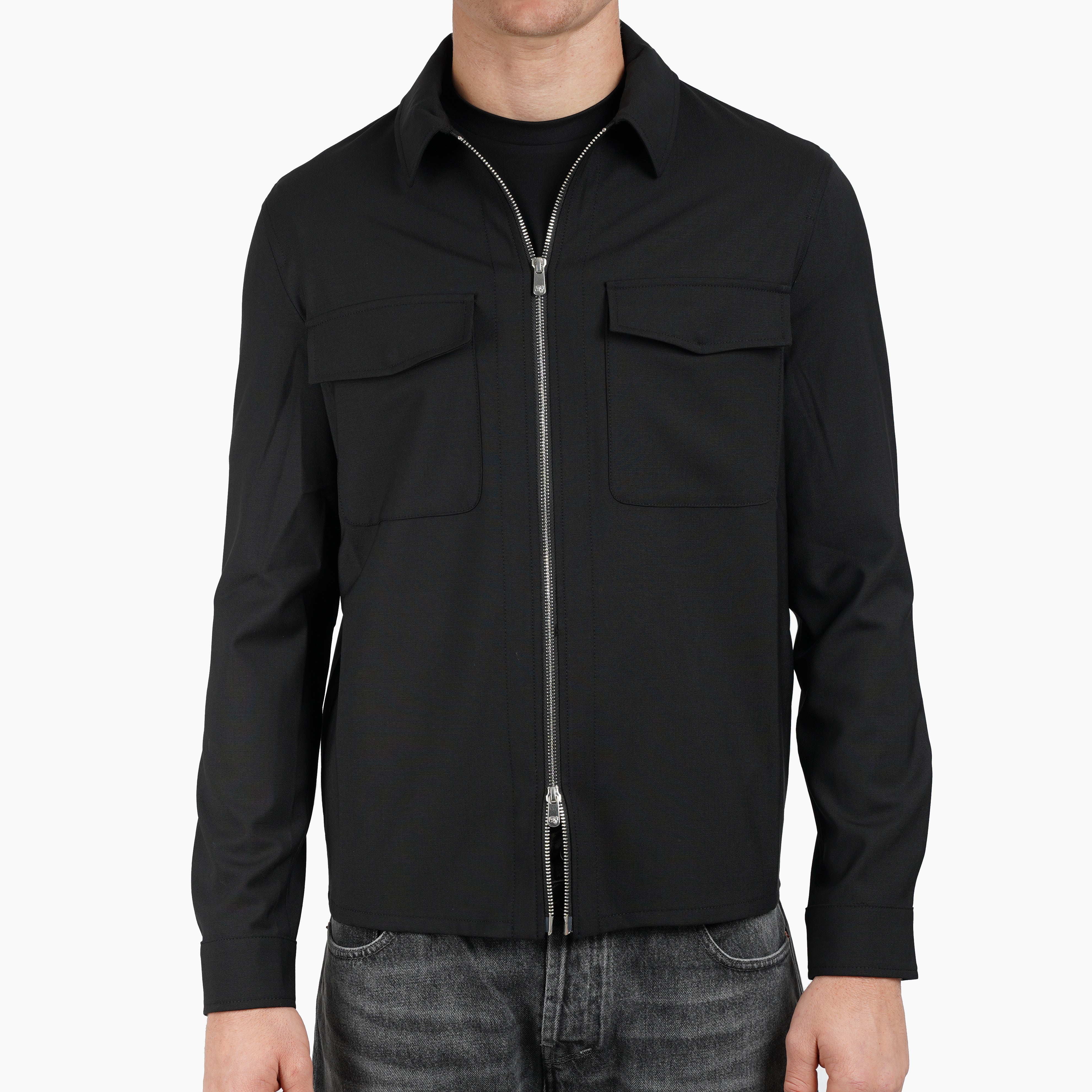 Marco Pescarolo Overshirt Zwart | Urus