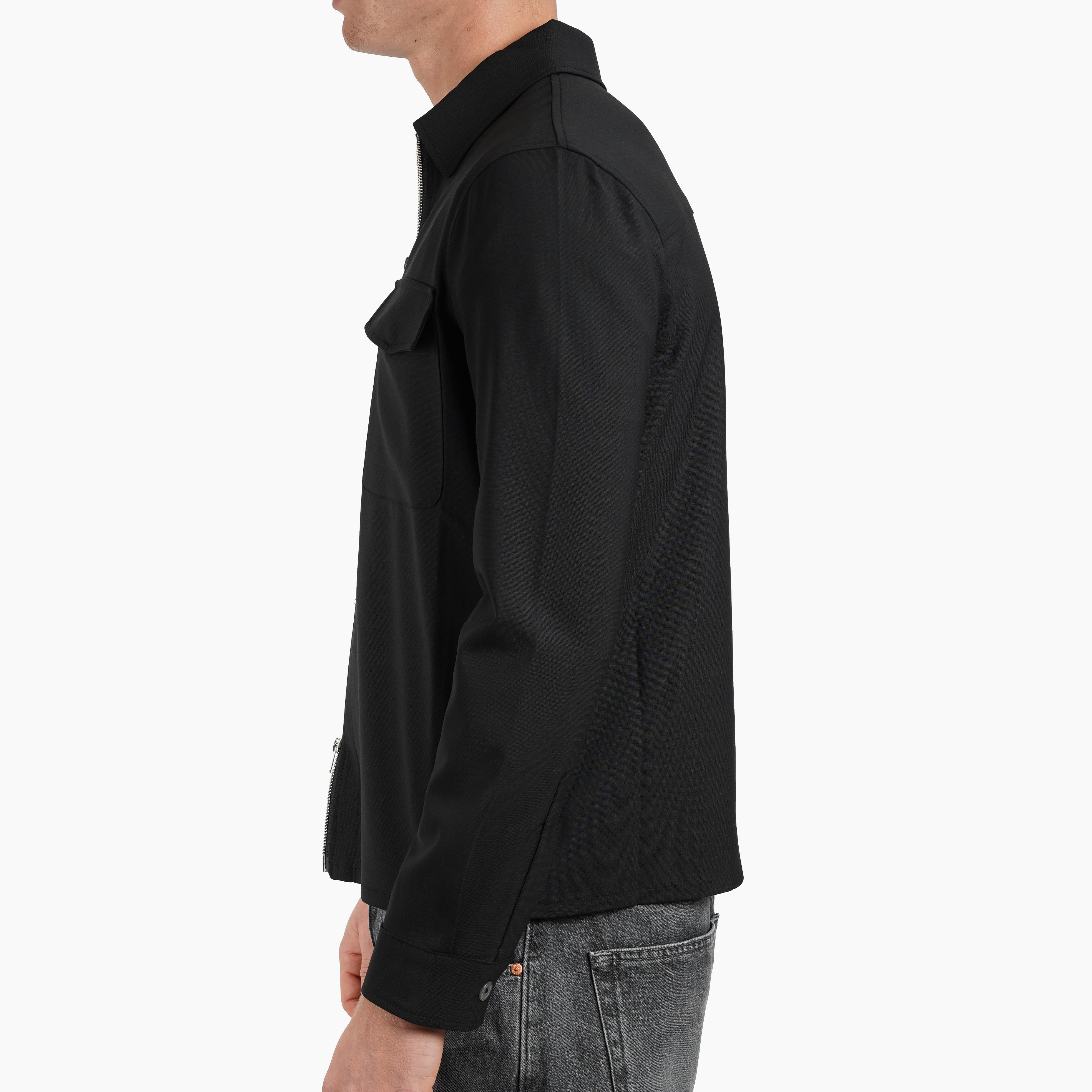 Marco Pescarolo Overshirt Zwart | Urus