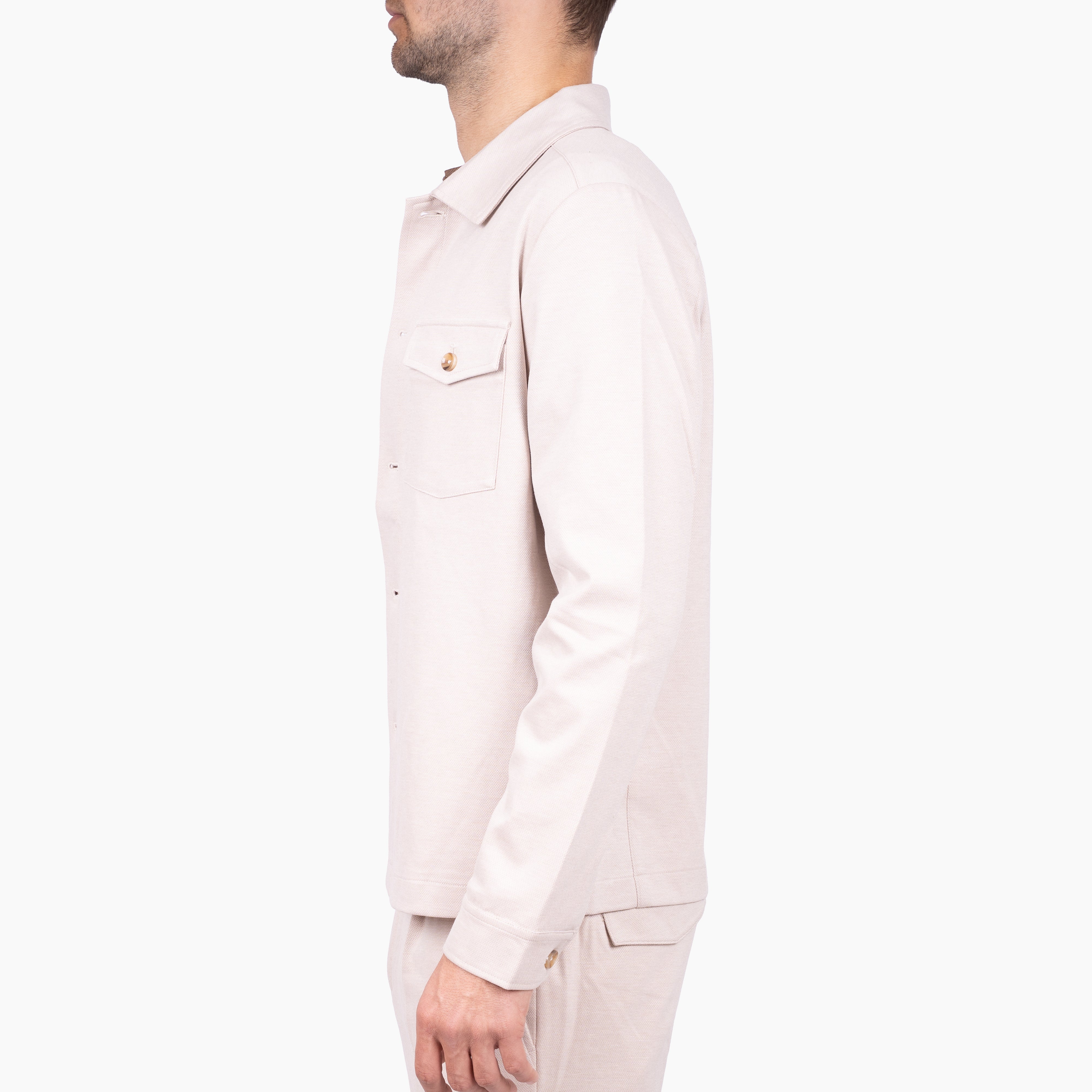 SEVEN DIALS Overshirt Beige | Ardwolf