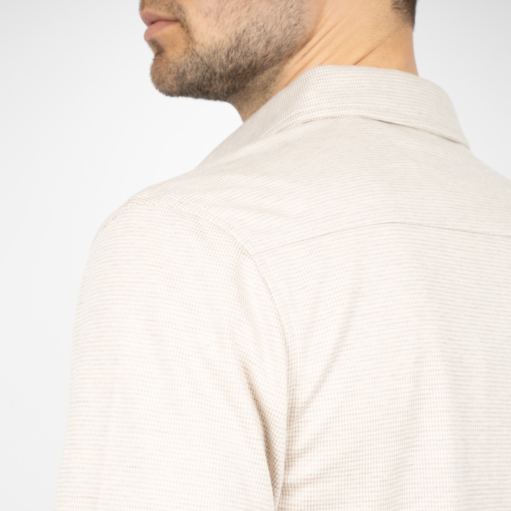 SEVEN DIALS Overshirt Beige | Earlson