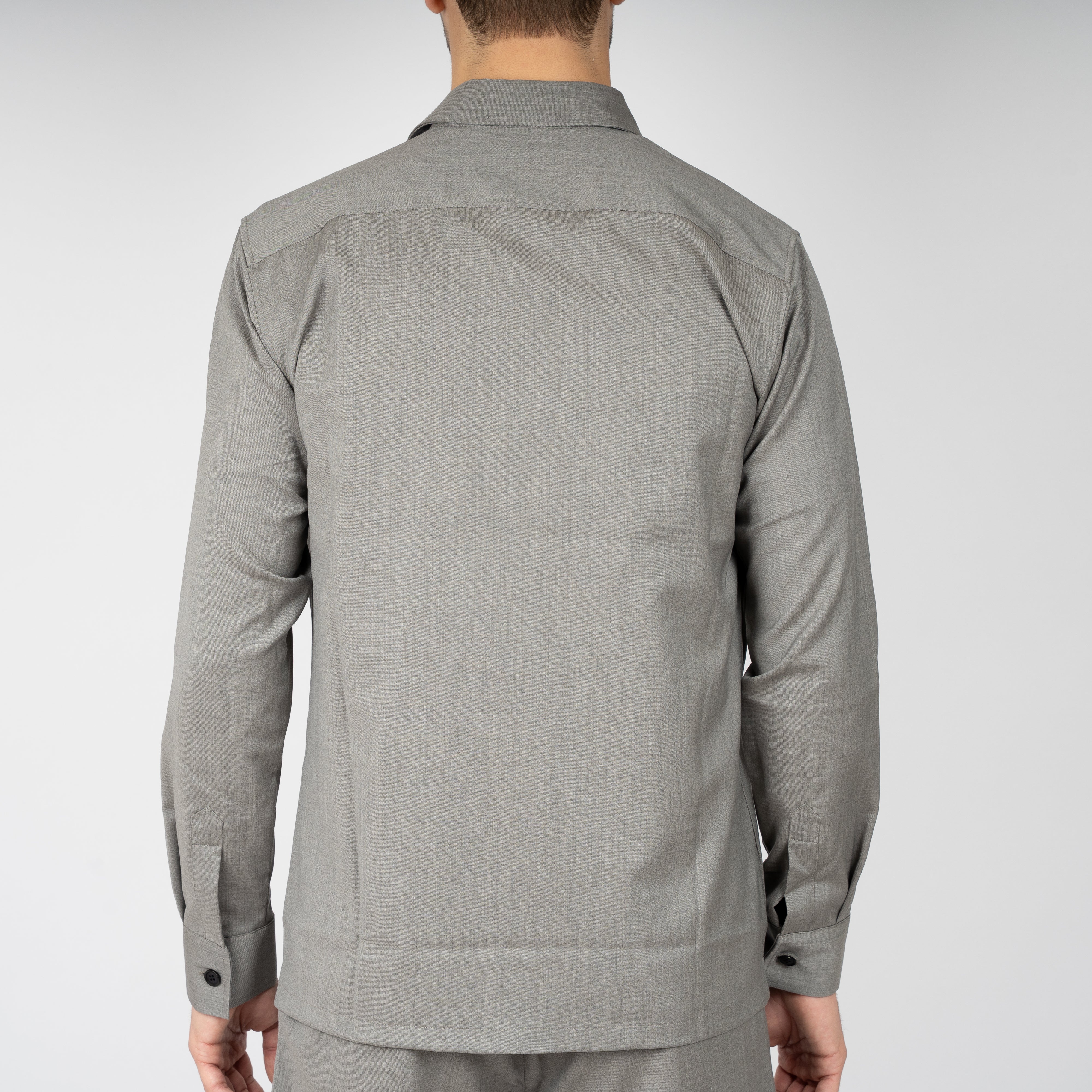 Genti Overshirt Beige | Marzotto B-Dynamic