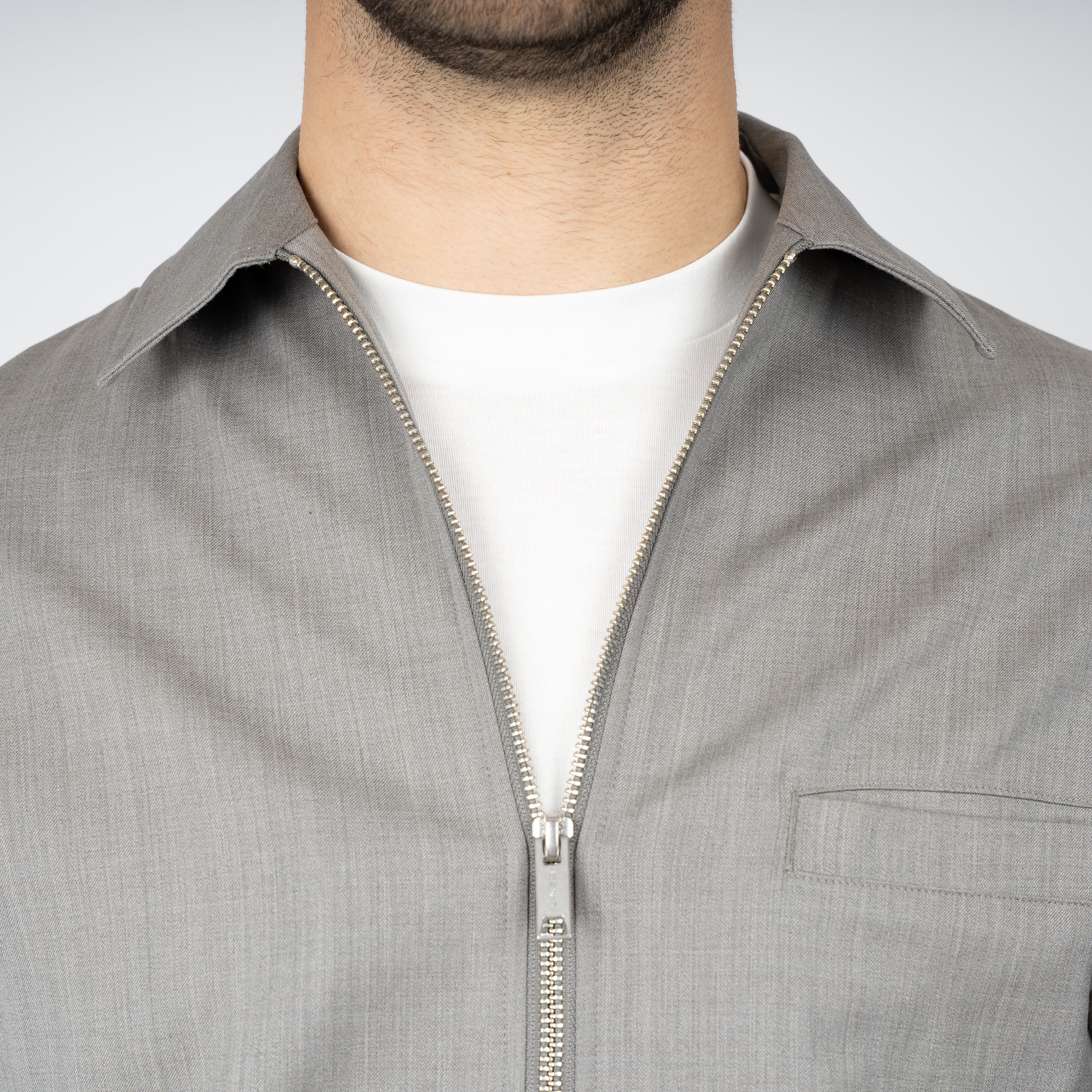 Genti Overshirt Beige | Marzotto B-Dynamic