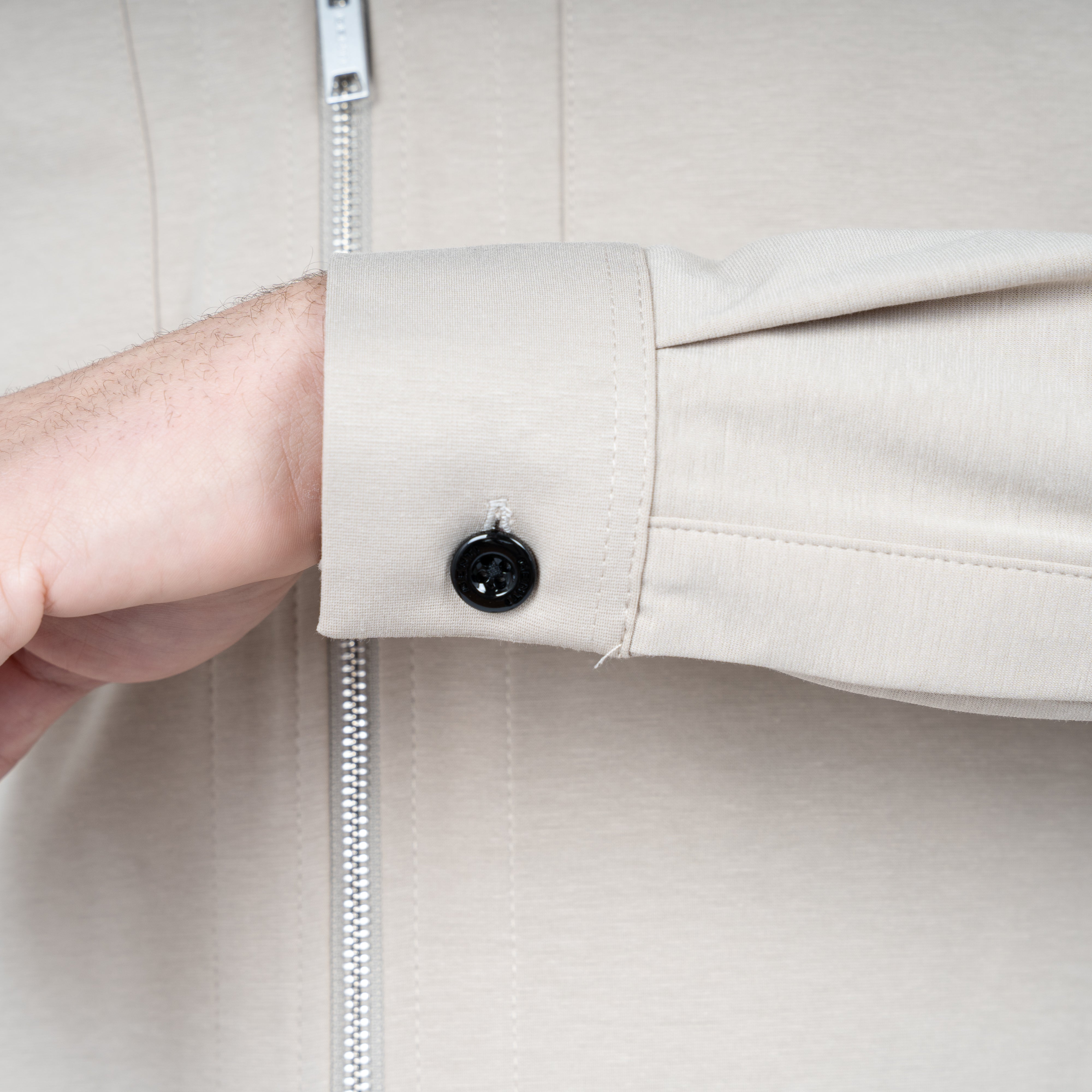 Genti Overshirt Beige | Dynamic