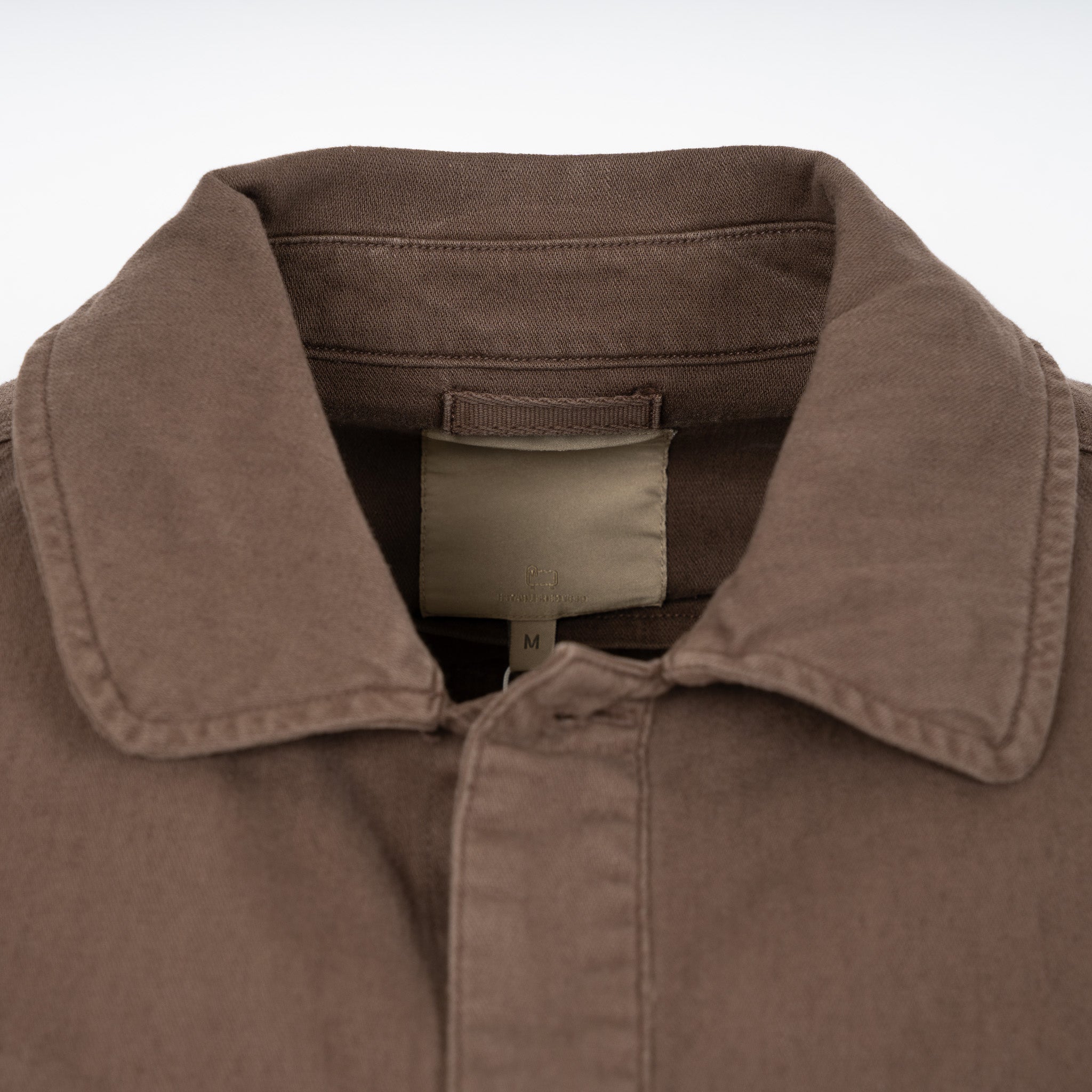 Woolrich Overshirt Bruin  | Linnen Safari