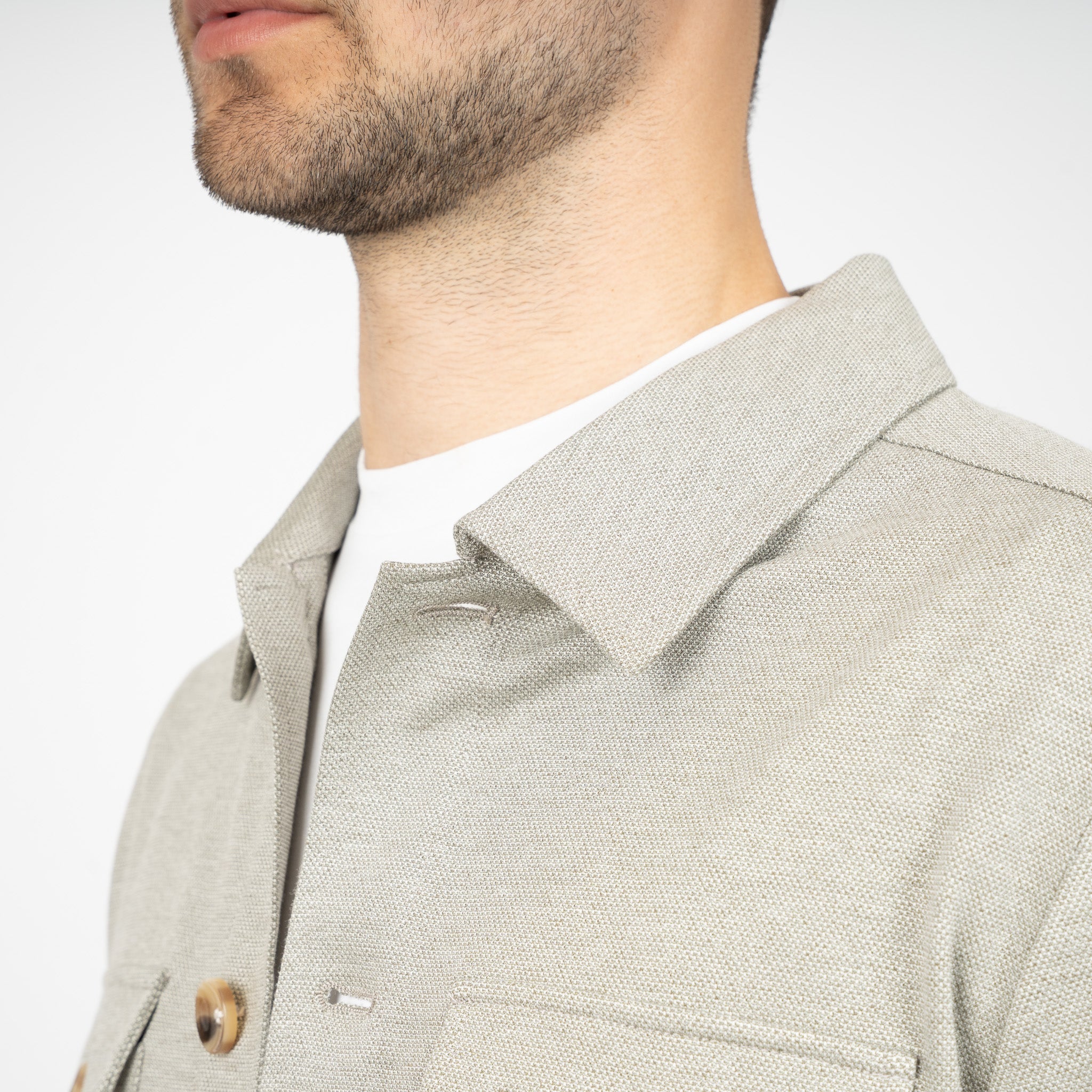 SEVEN DIALS Overshirt Groen | Ardwolf