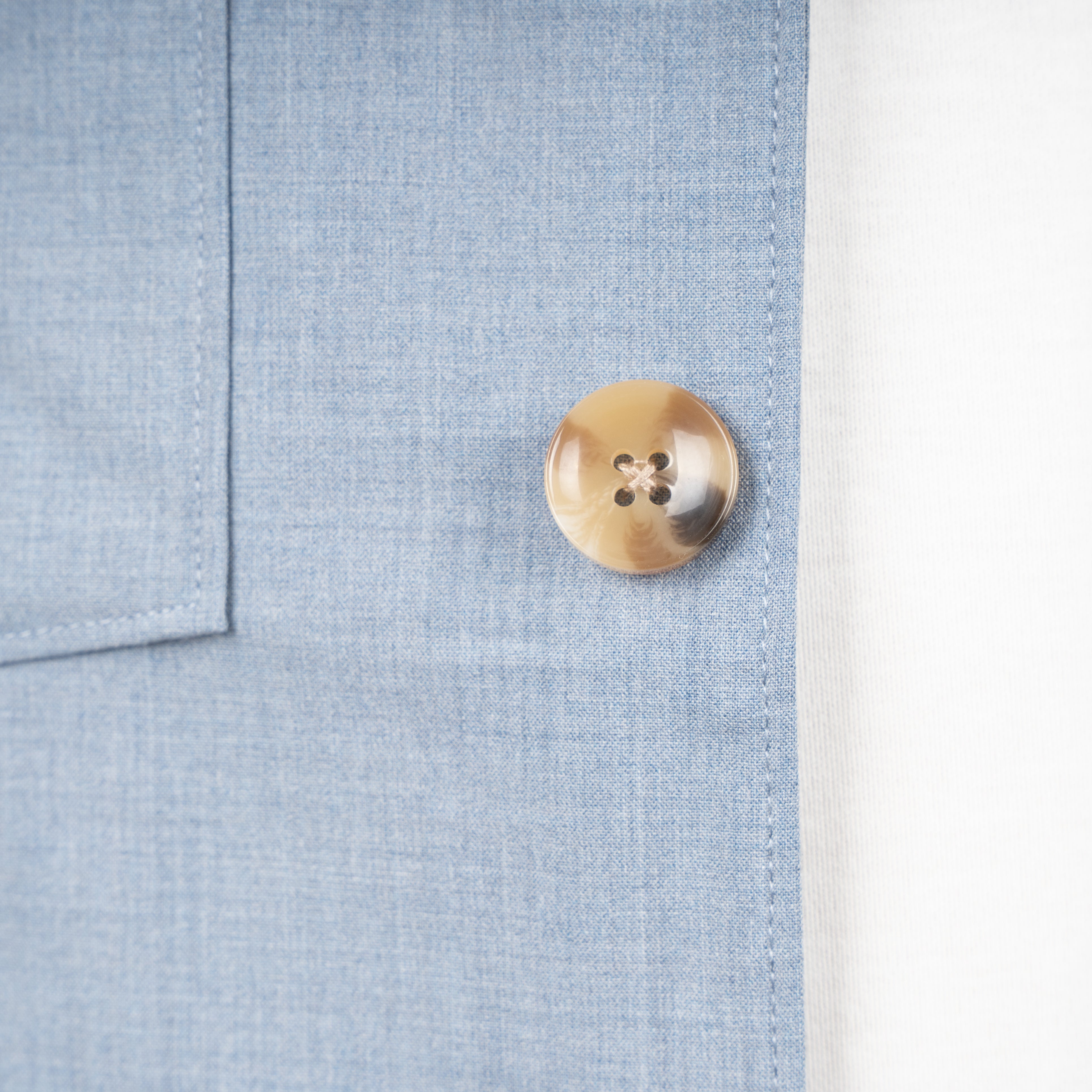 SEVEN DIALS Overshirt Lichtblauw | Ronan