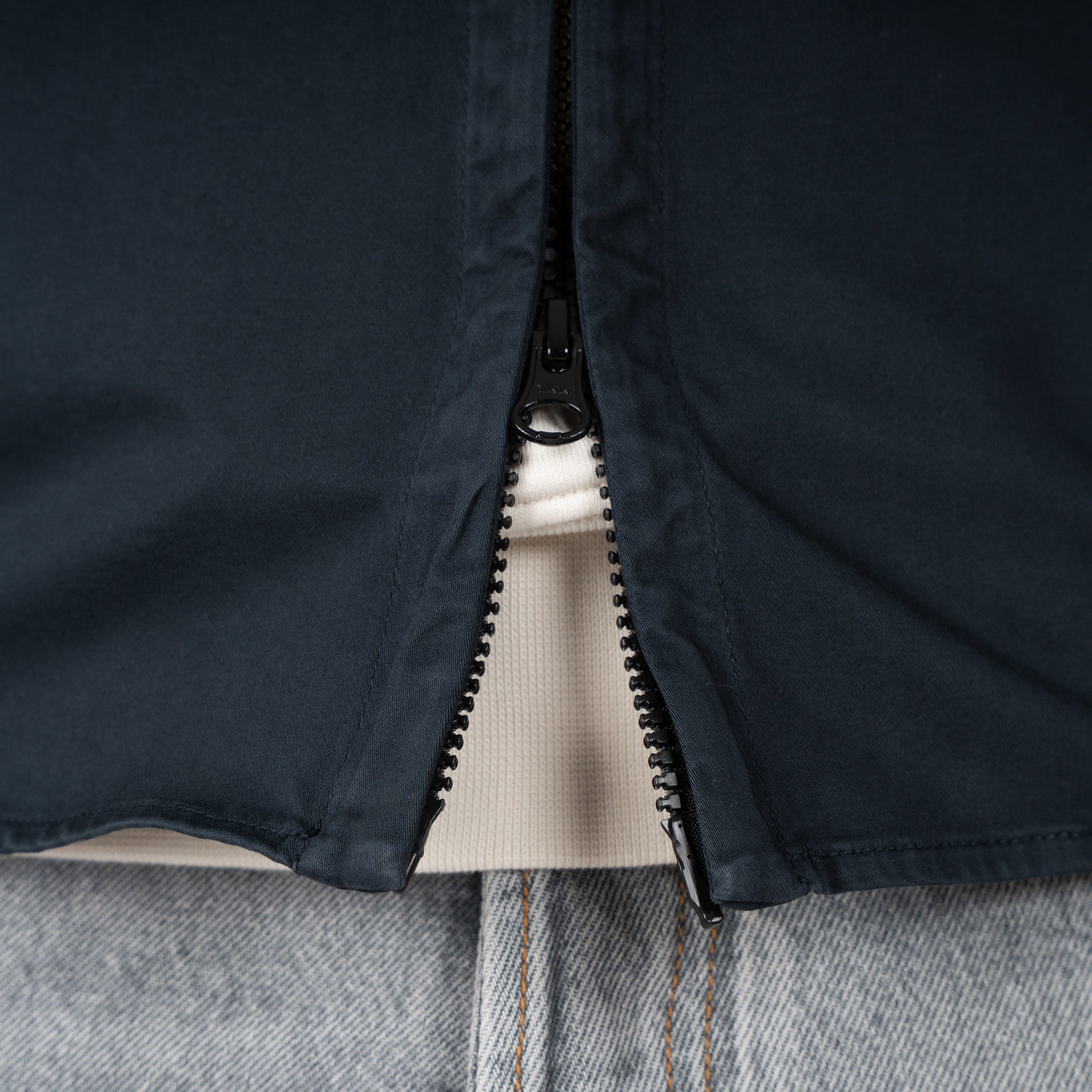 Stone Island Overshirt Blauw | Cotton Satin