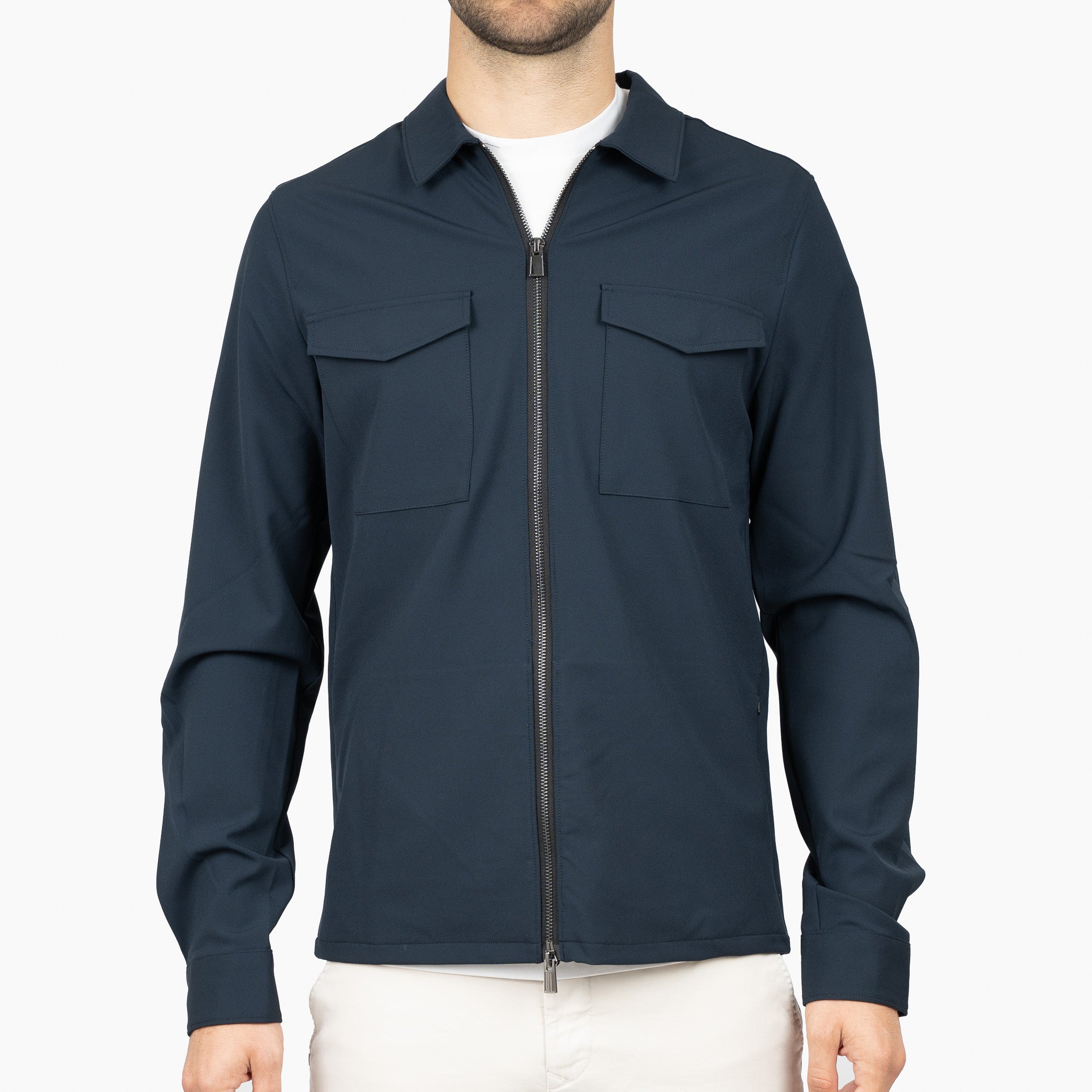 SEVEN DIALS Overshirt Blauw | Earlson