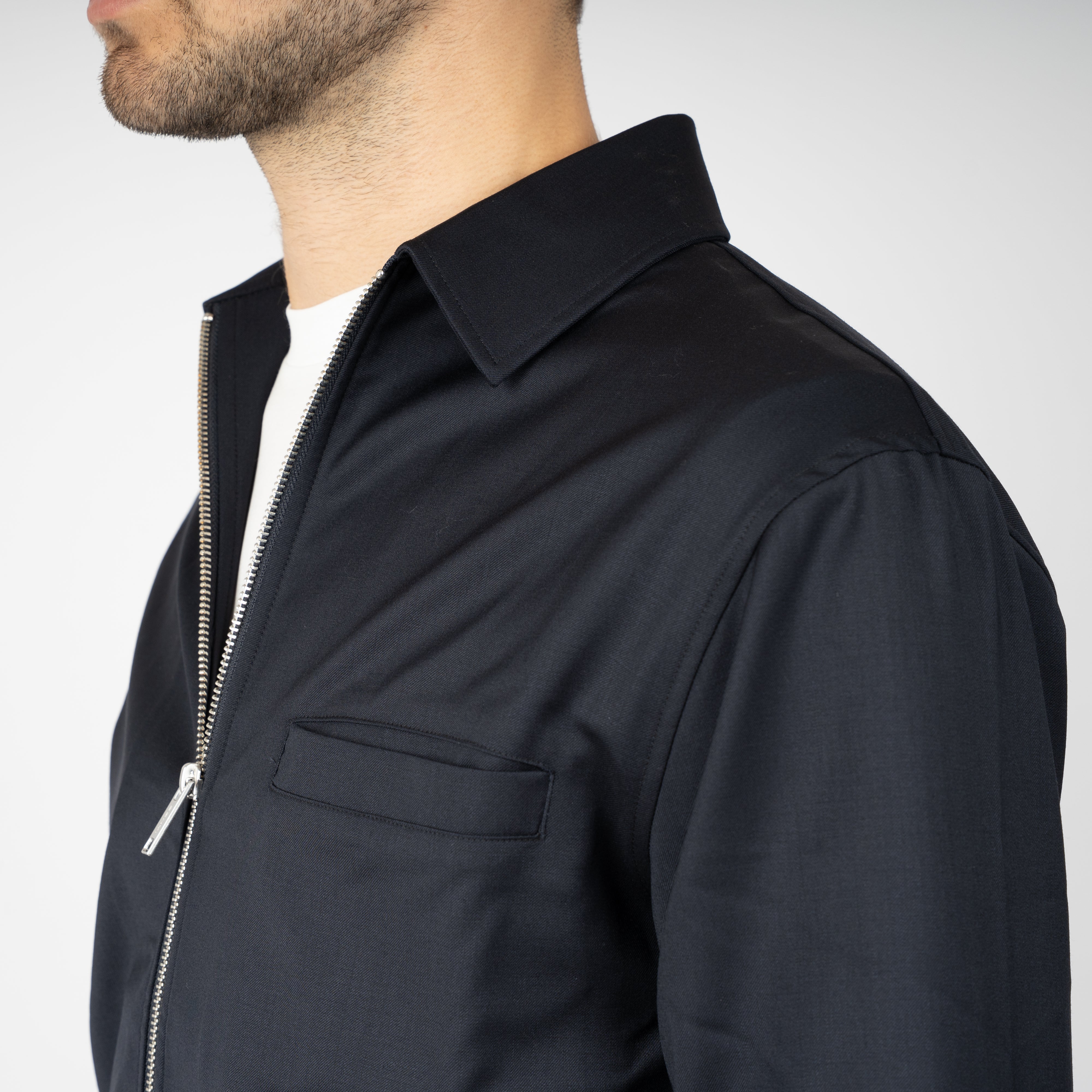 Genti Overshirt Blauw | Marzotto B-Dynamic