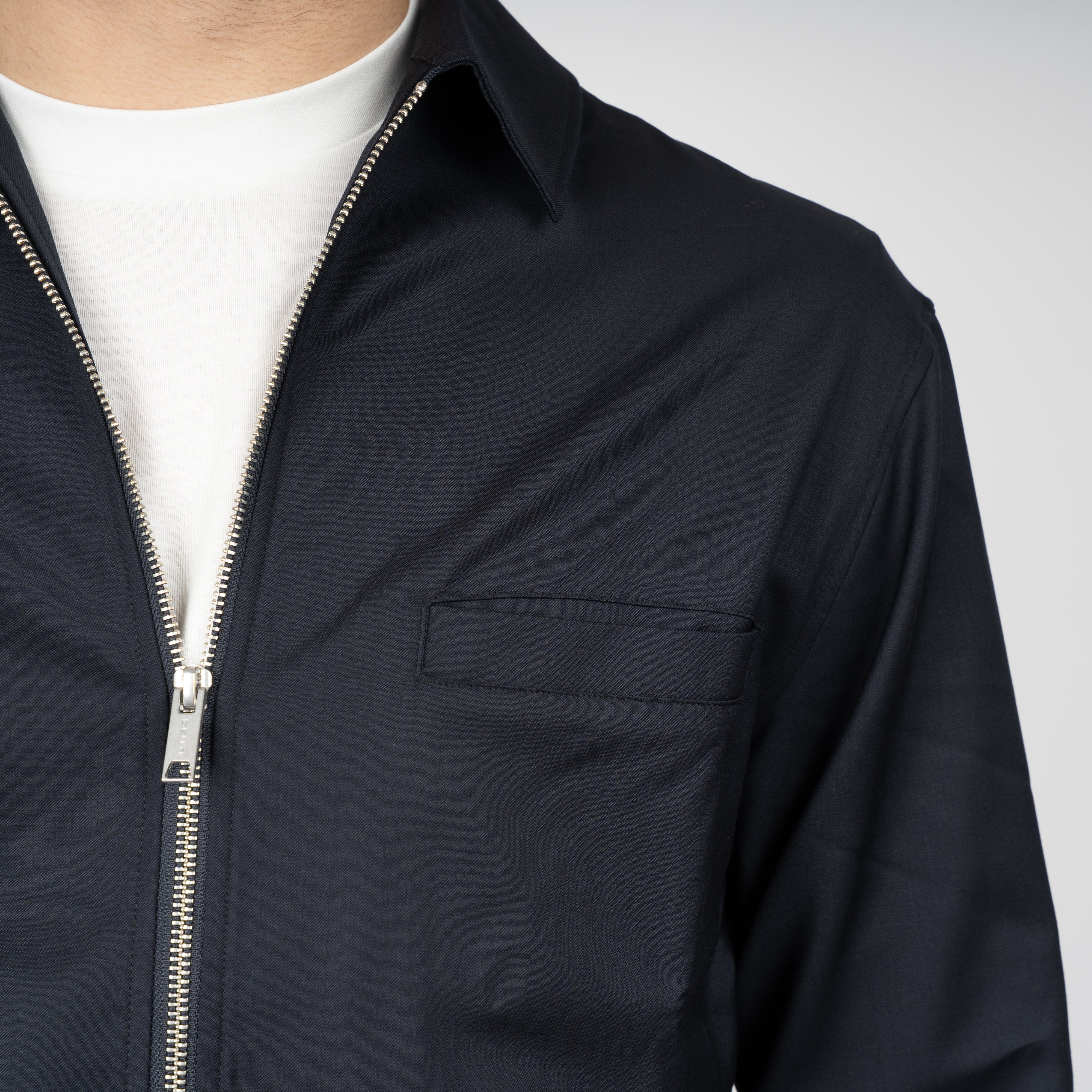 Genti Overshirt Blauw | Marzotto B-Dynamic