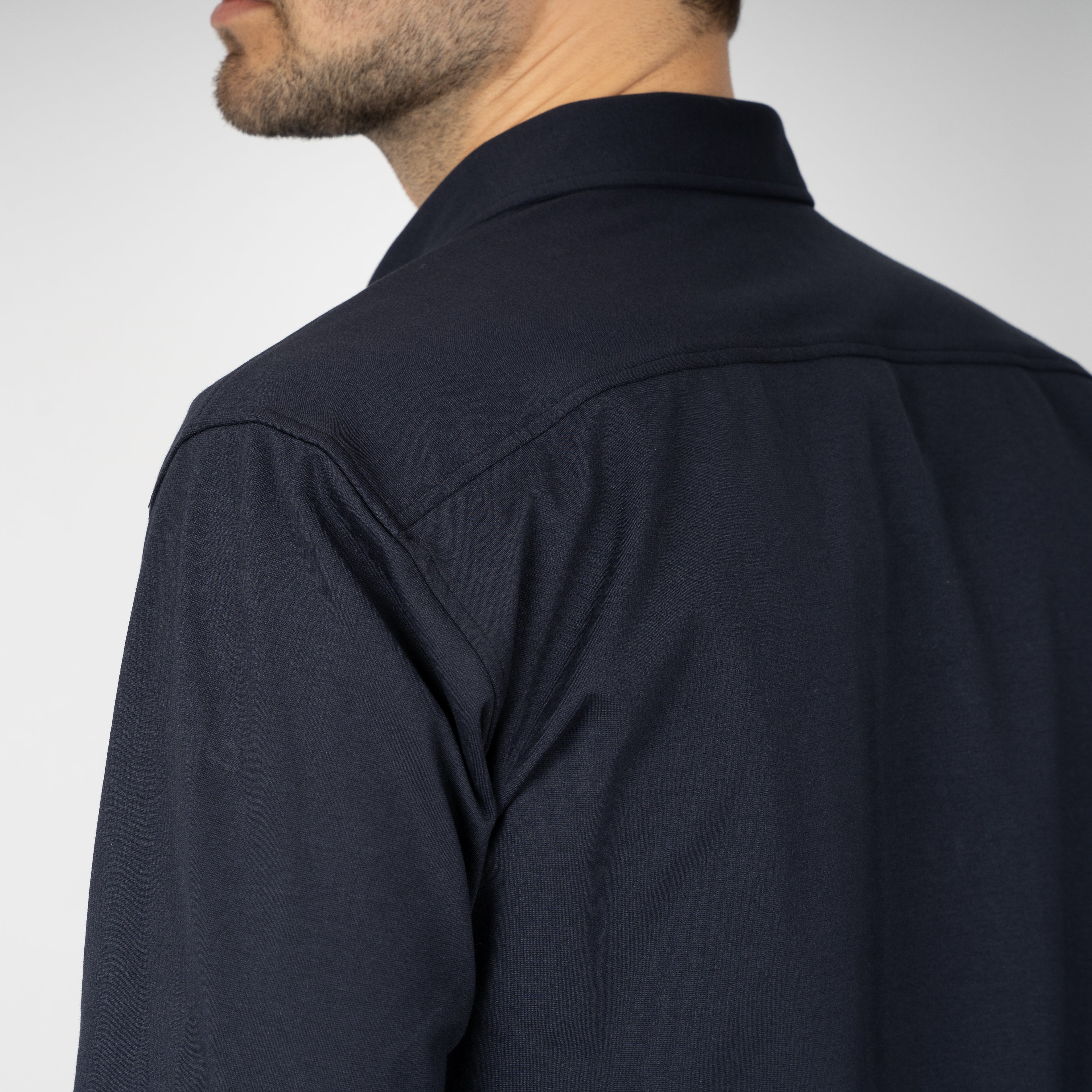 Genti Overshirt Donkerblauw | Dynamic