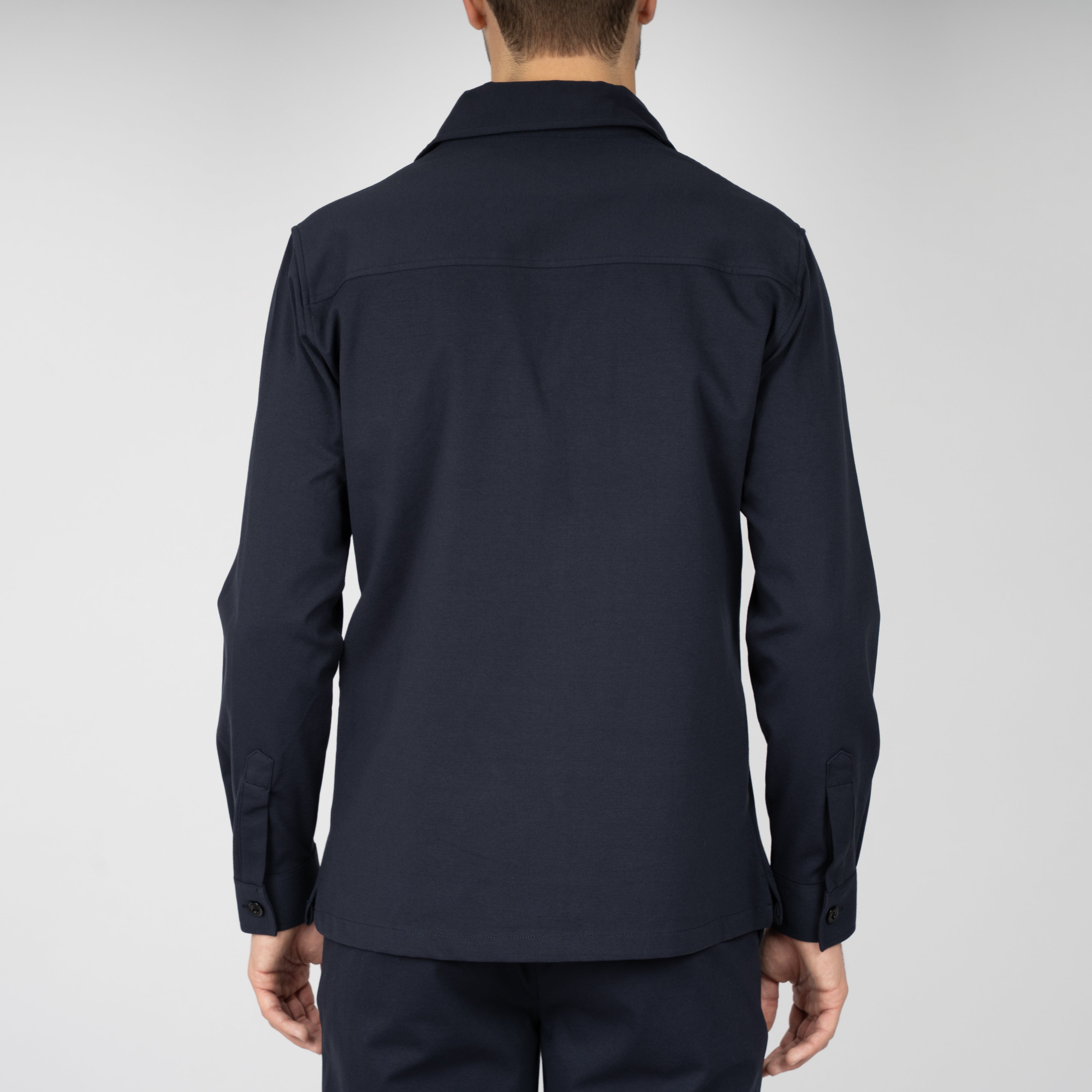 Genti Overshirt Donkerblauw | Dynamic