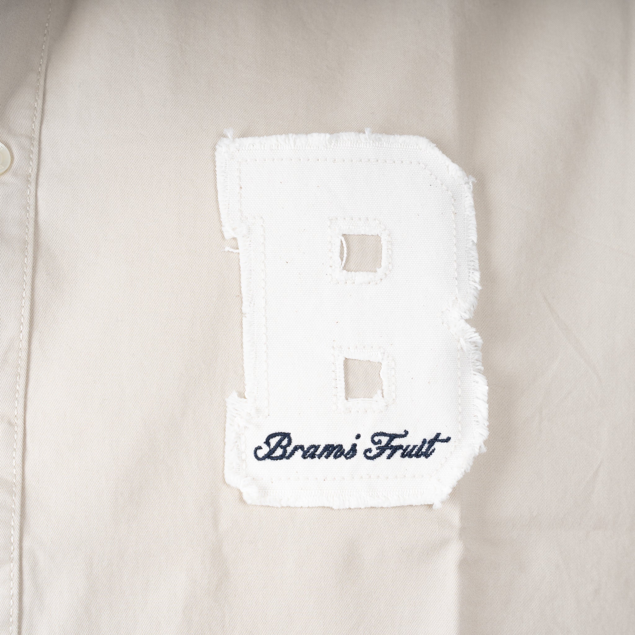 Bram's Fruit Korte Mouwen Overhemd Zand | Varsity Shirt