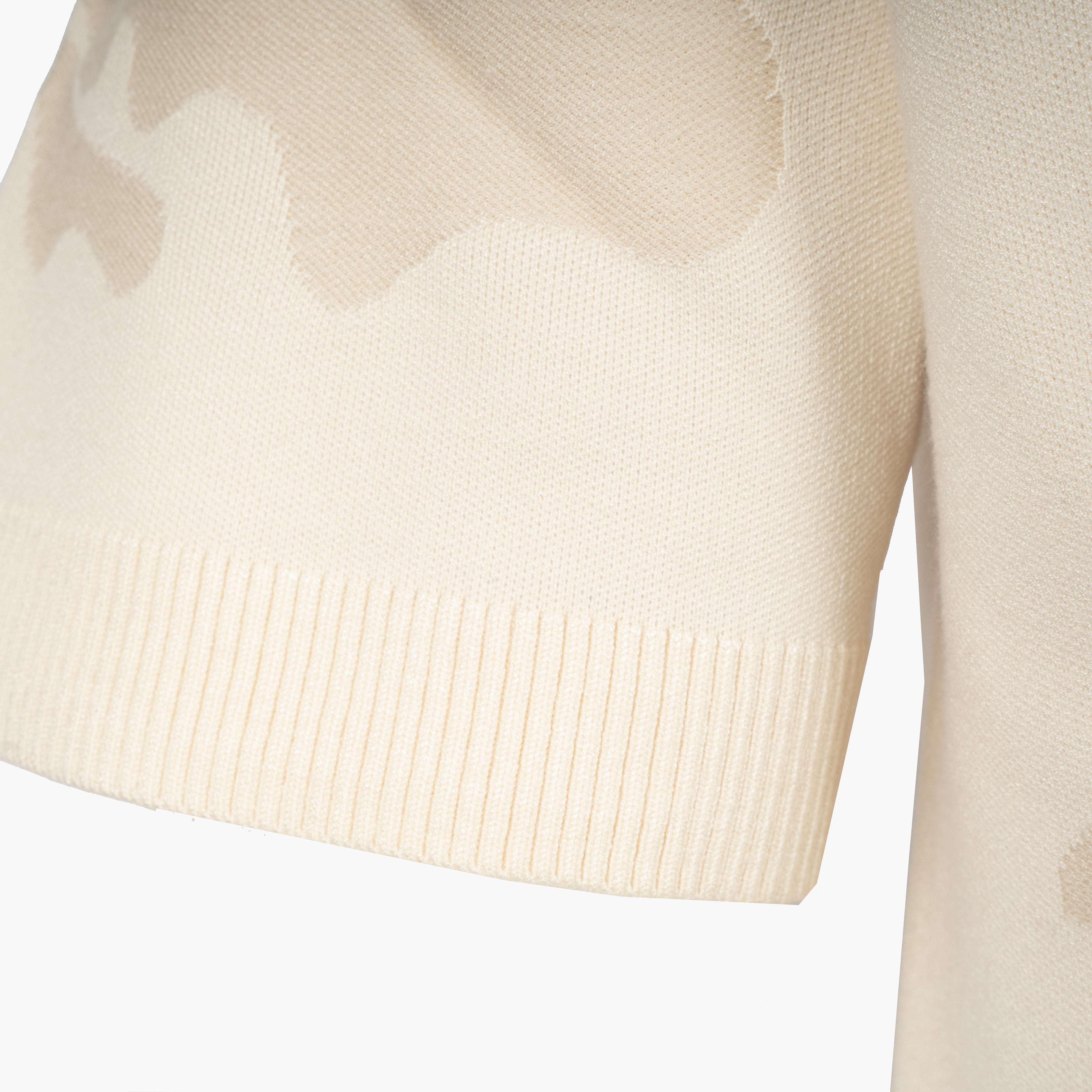 Filling Pieces Overhemd Korte Mouw Crème | Knit Shirt Breaking Bread