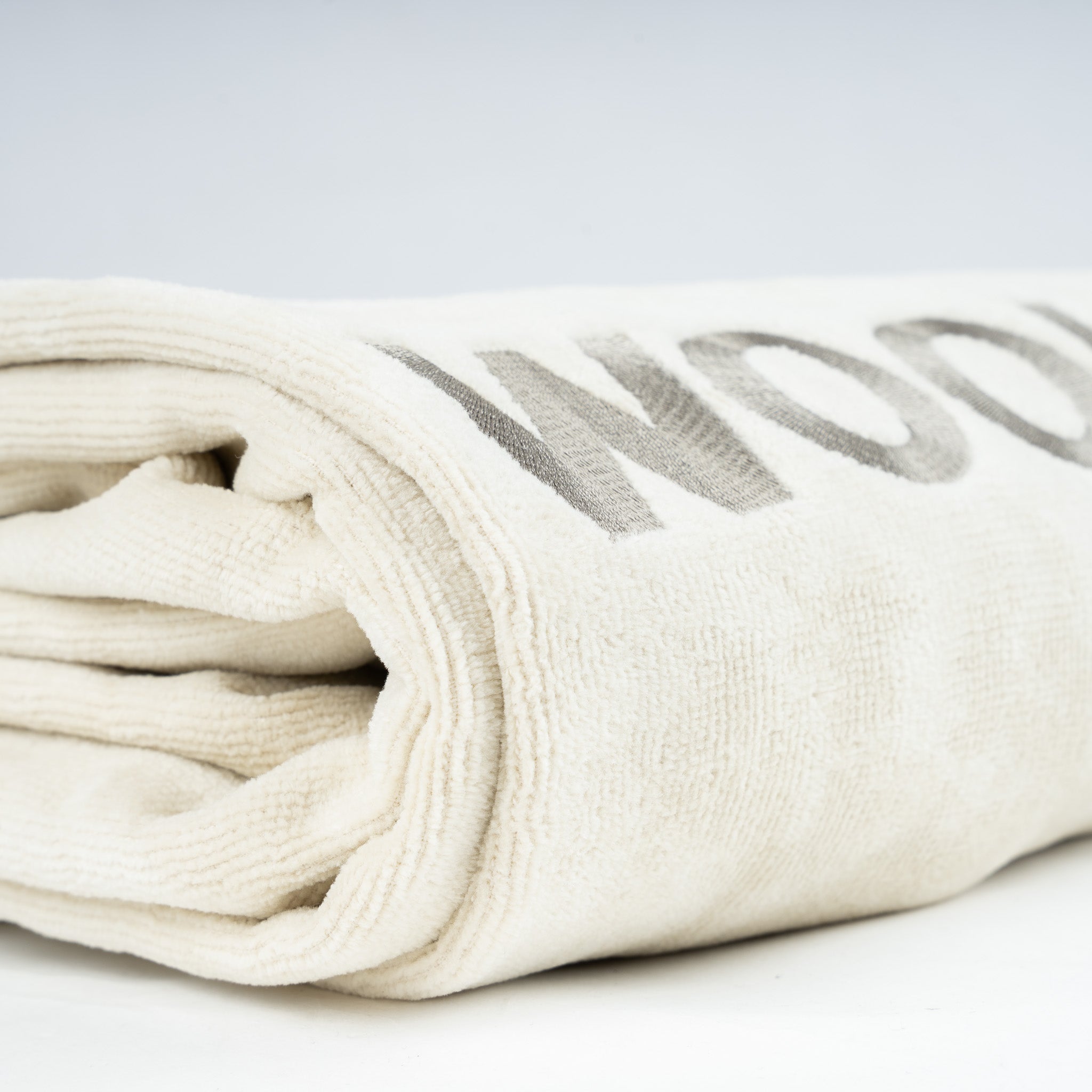 Woolrich Handdoek Off-White | Beach Towel