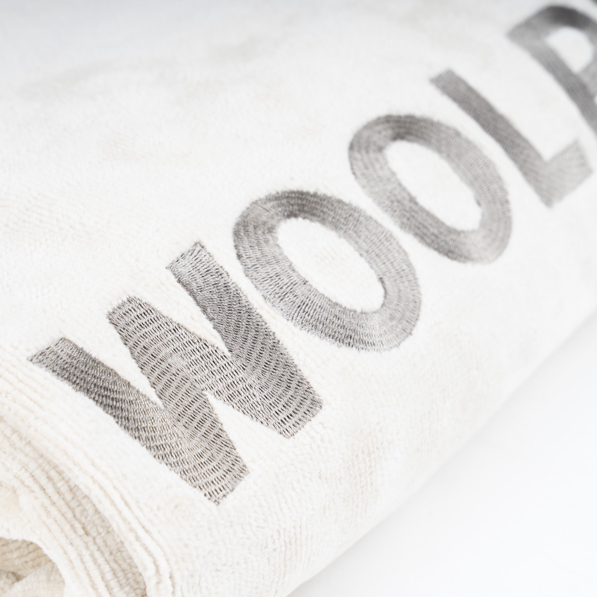 Woolrich Handdoek Off-White | Beach Towel