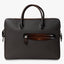 Santoni Laptop Tas Bruin | Velatura Finish