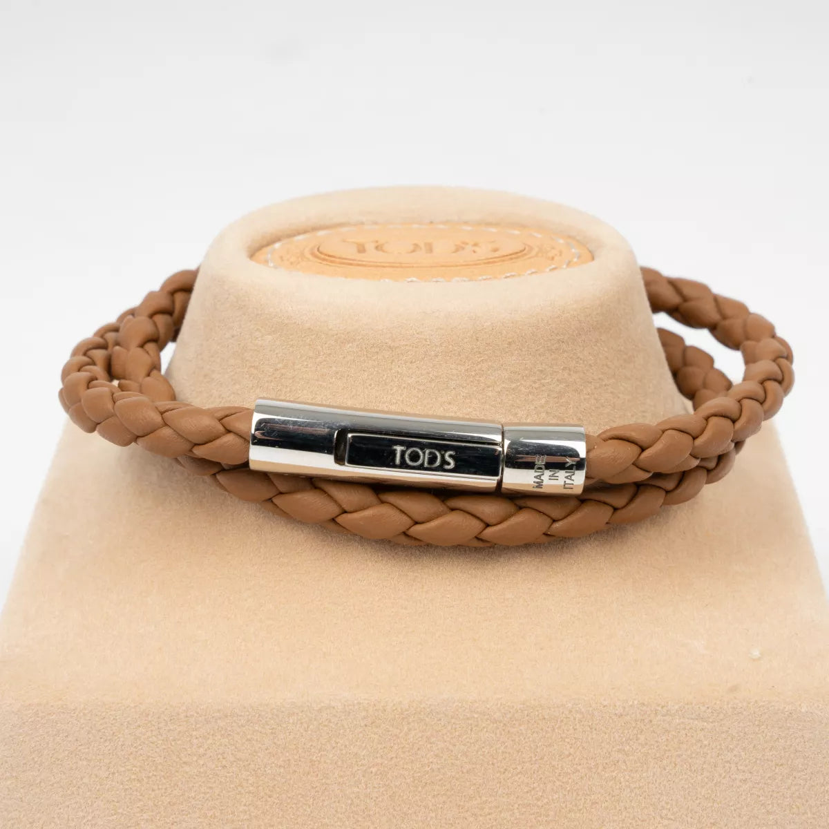 TOD'S Leren armband bruin