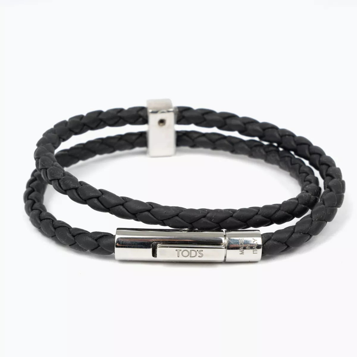 TOD'S Leren Armband zwart