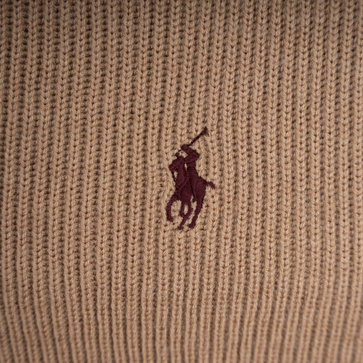 Ralph Lauren Sjaal Camel | Signature Scarf