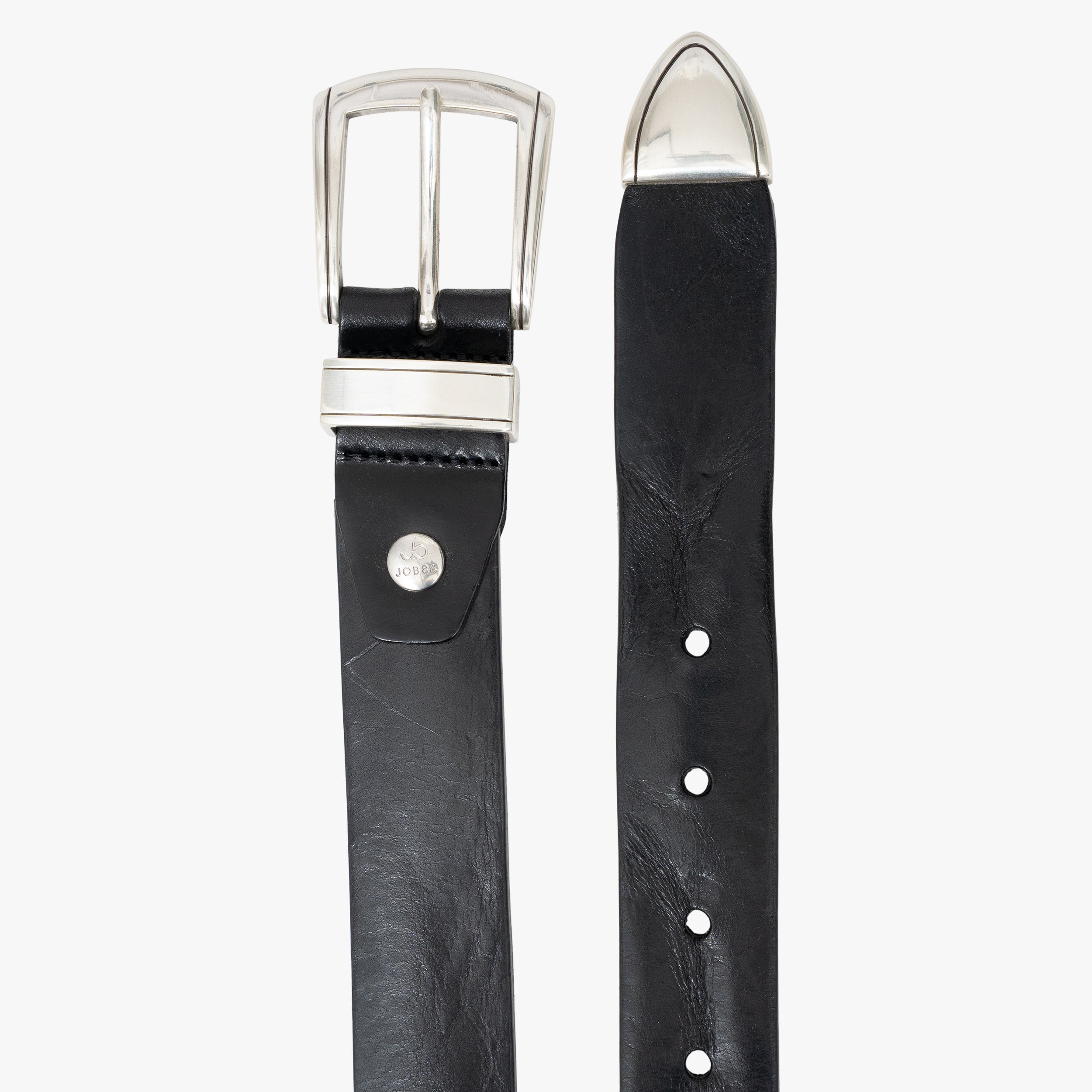 Job Belts Leren Riem Zwart | Aurelio