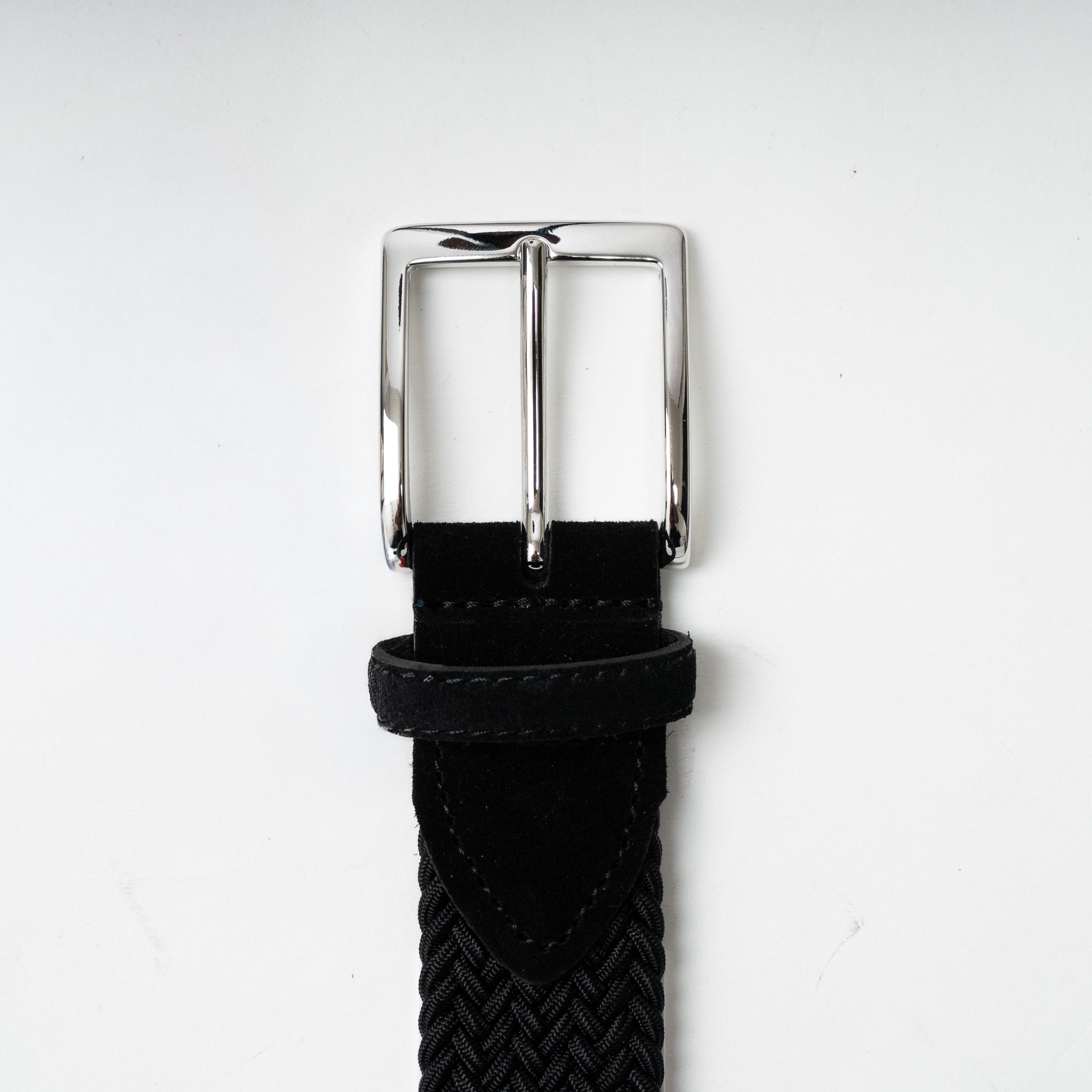 Athison Gevlochten Riem Zwart | Rayon