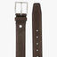 Job Belts Leren Riem Donkerbruin | Nubuck