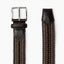 Athison Gevlochten Riem Bruin/Beige