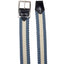 Athison Riem blauw | Melange Fabric Stretch Belt