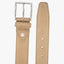 Job Belts Leren Riem Beige | Nubuck