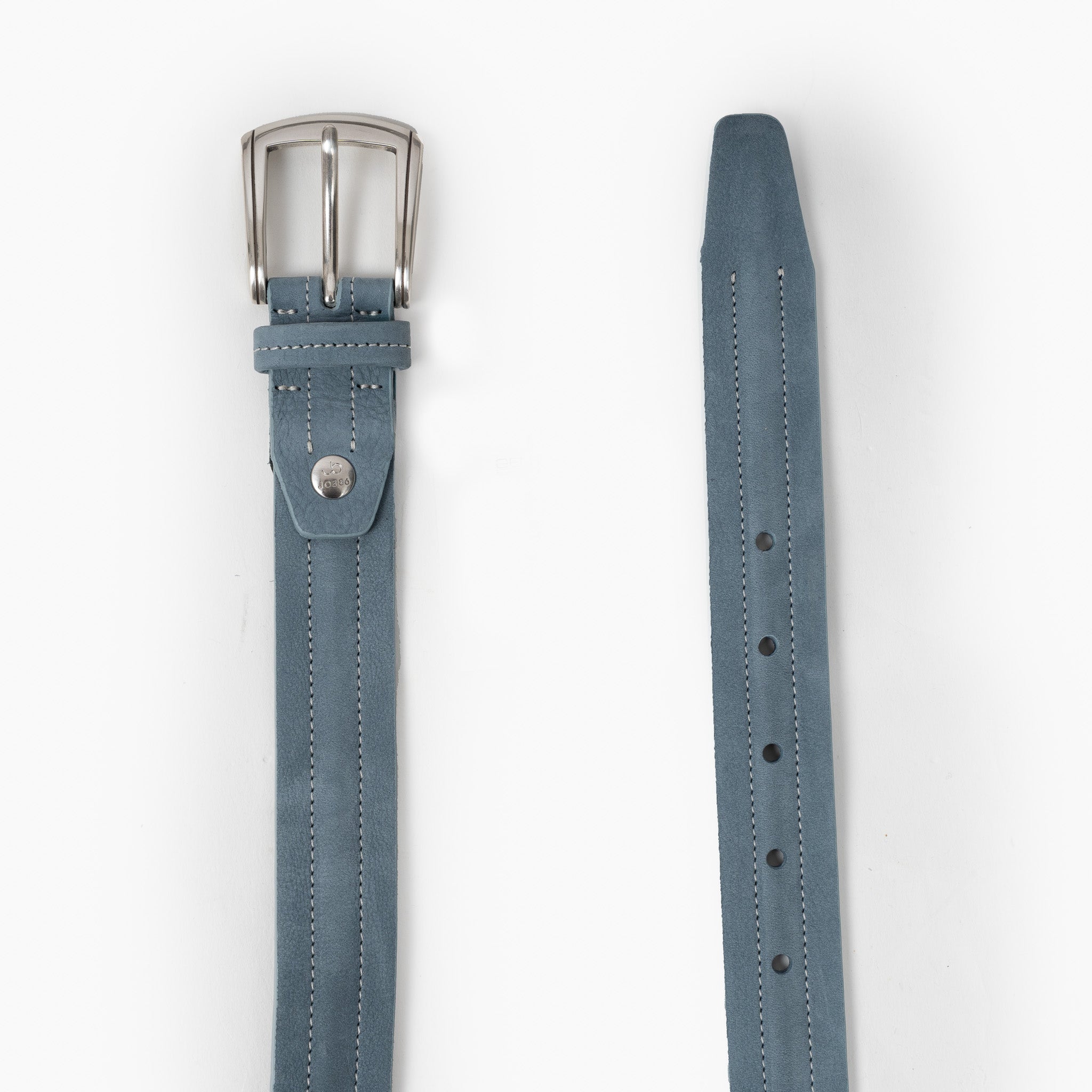 JOB86 Riem Suède Jeansblauw | 30MM