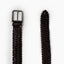 JOB86 Gevlochten Riem Leer Bruin | 35MM