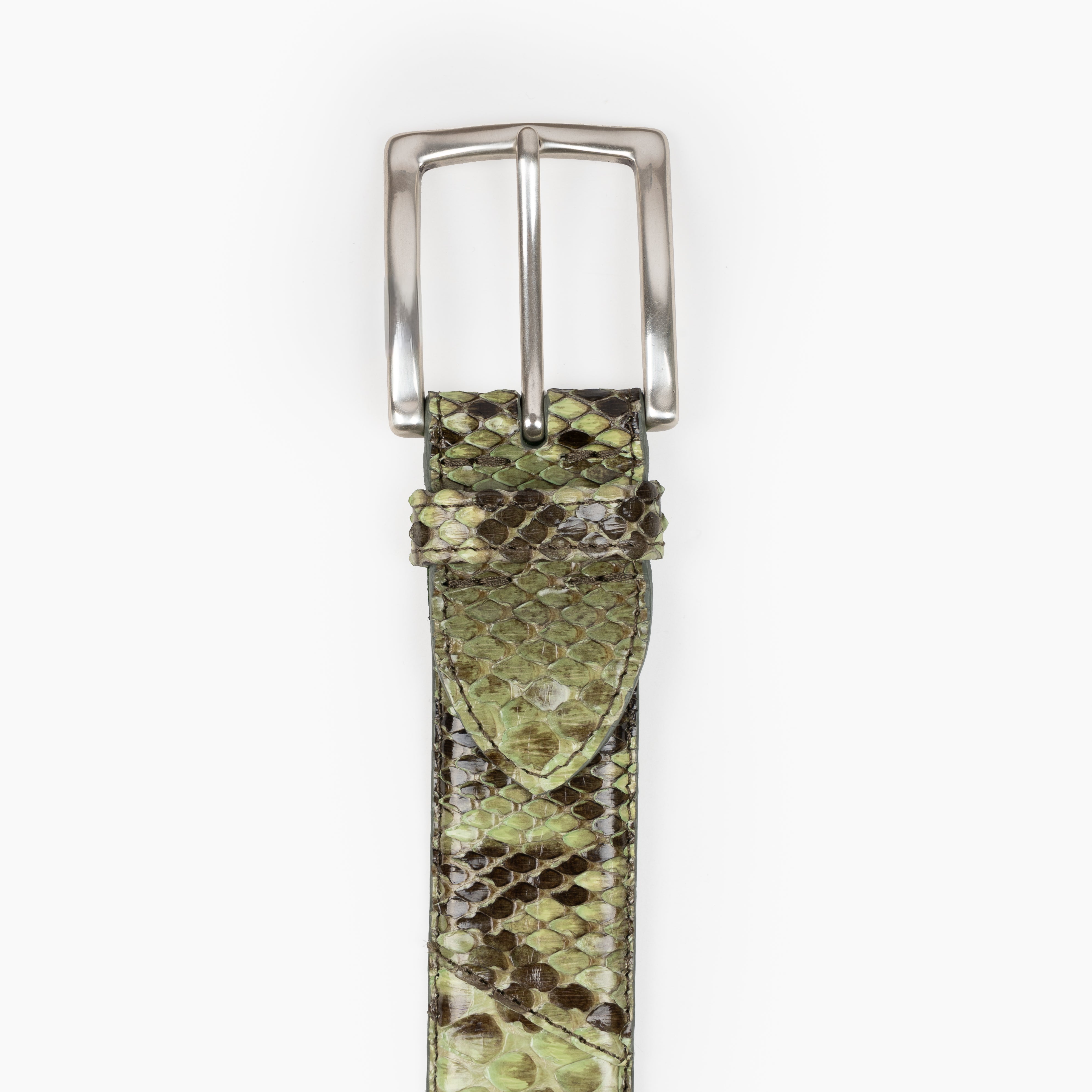 JOB86 Slangenleer Riem Groen | Python